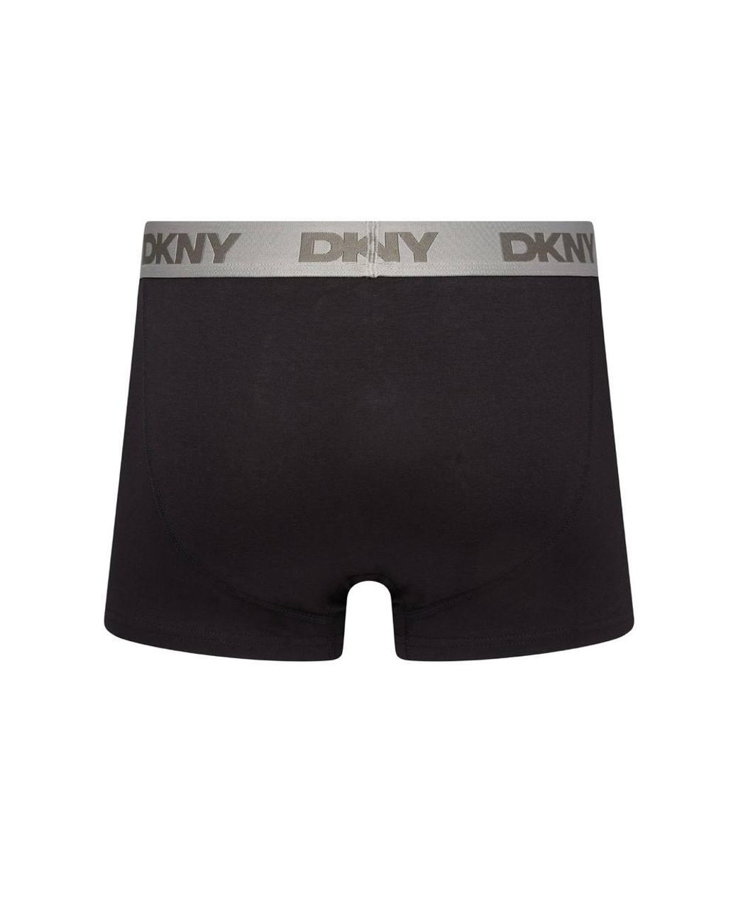 DKNY Black 3 Pack Dothan Trunks for men