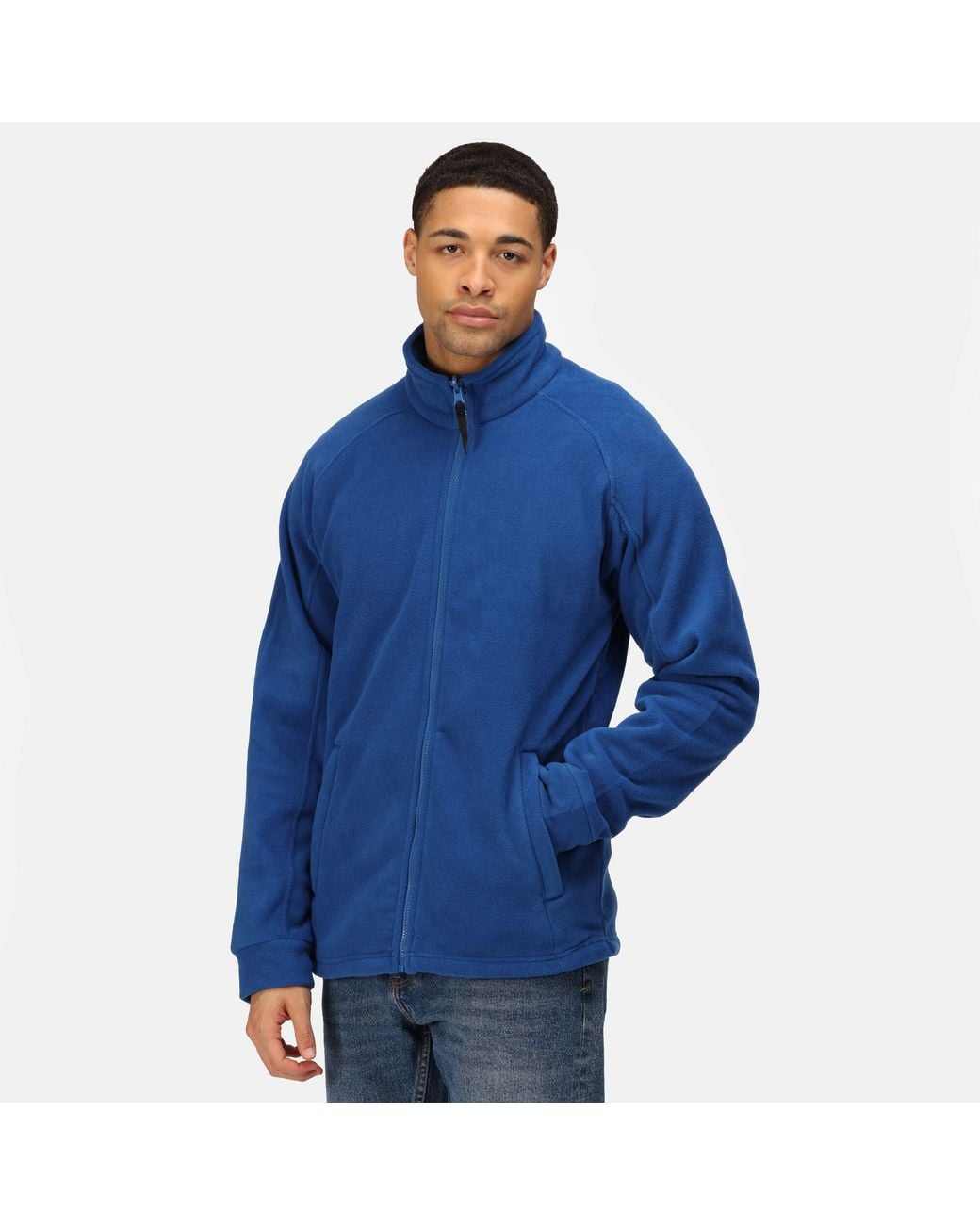 Regatta Blue Fleece Jacket for men