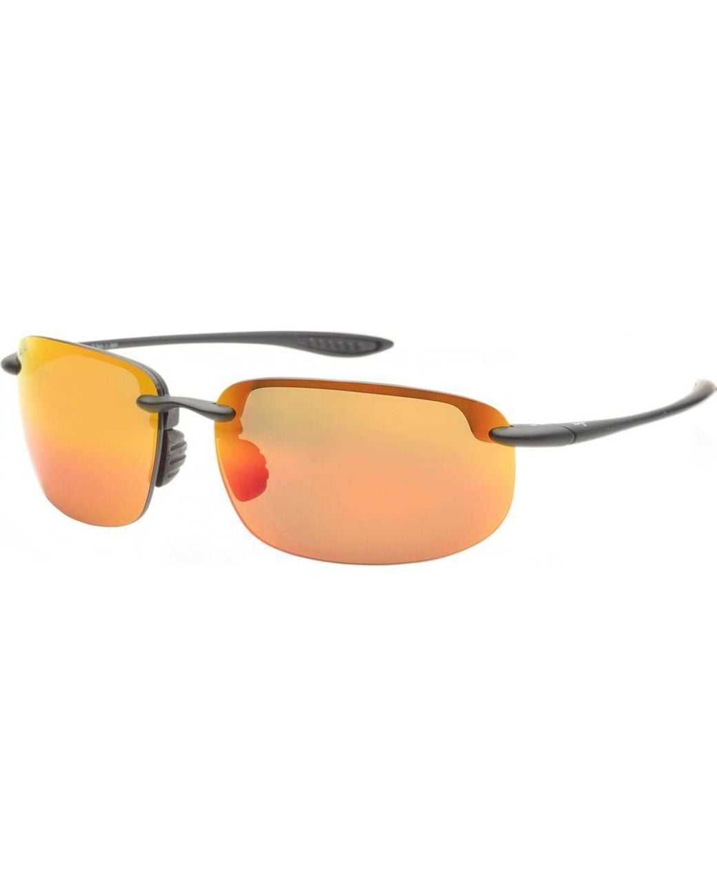 Maui Jim Black Mj0456S-005 Hookipa Aviator/Navigator Sunglasses for men
