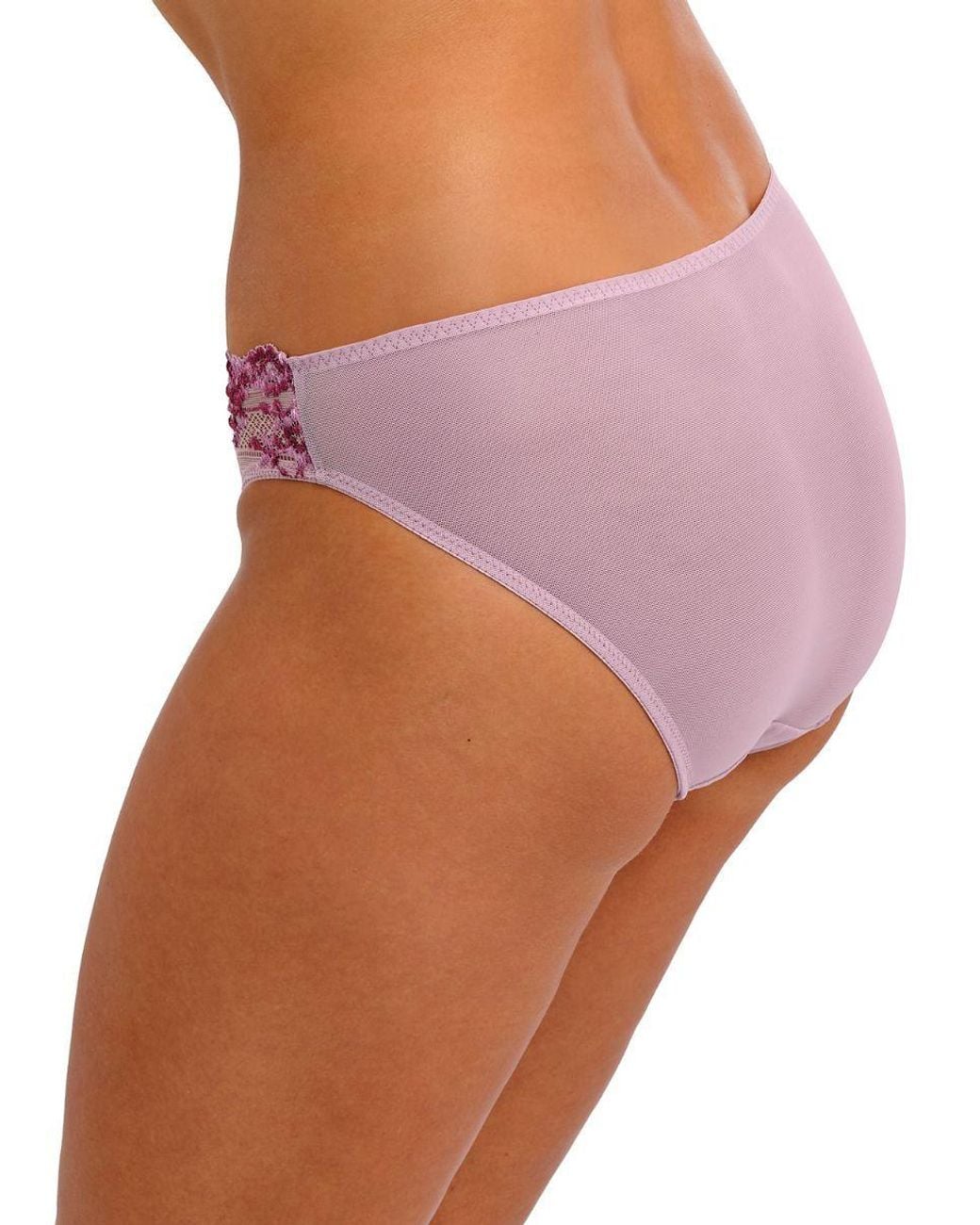 Wacoal Pink Embrace Lace Bikini Brief