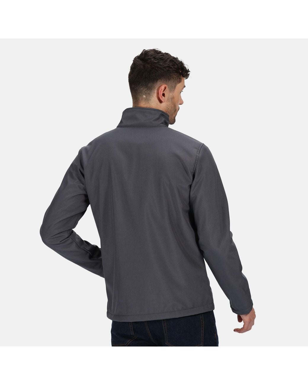Regatta Blue 3 Layer Soft Shell Jacket for men