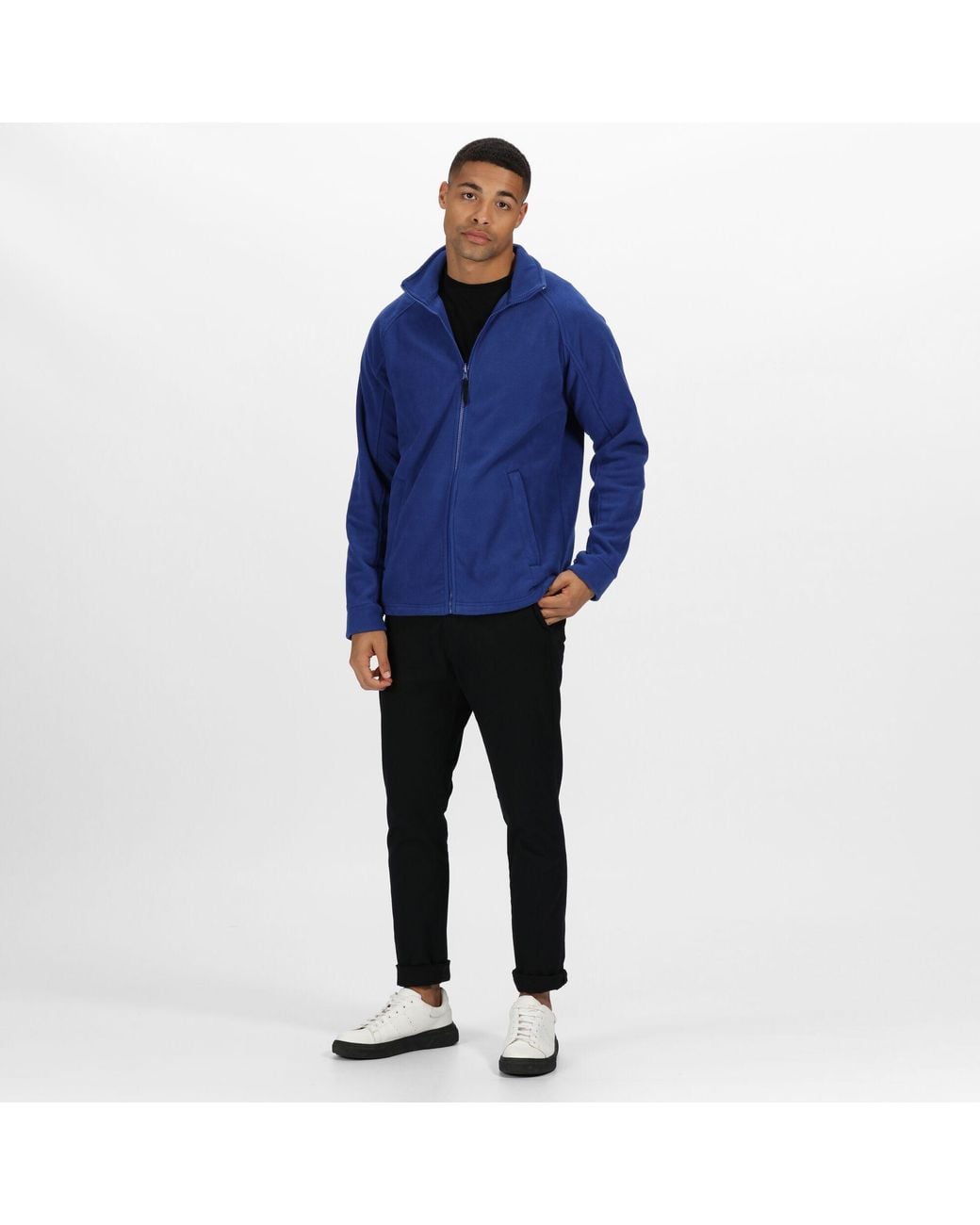 Regatta Blue Fleece Jacket for men