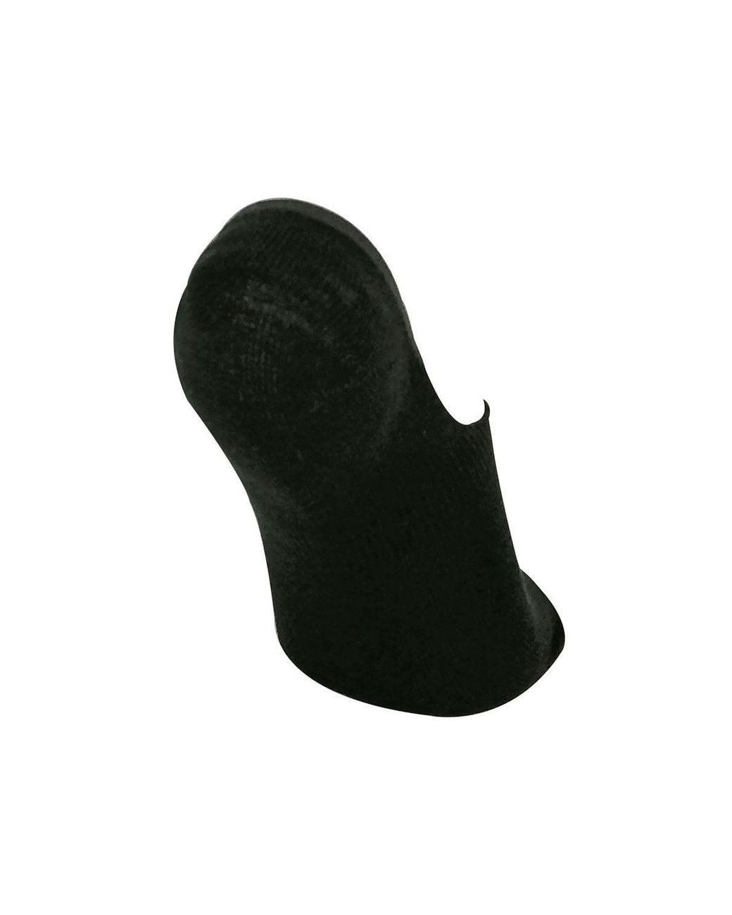 Sock Snob Black 6 Pack Anti Sweat Bamboo Liner Ankle Socks With Grips