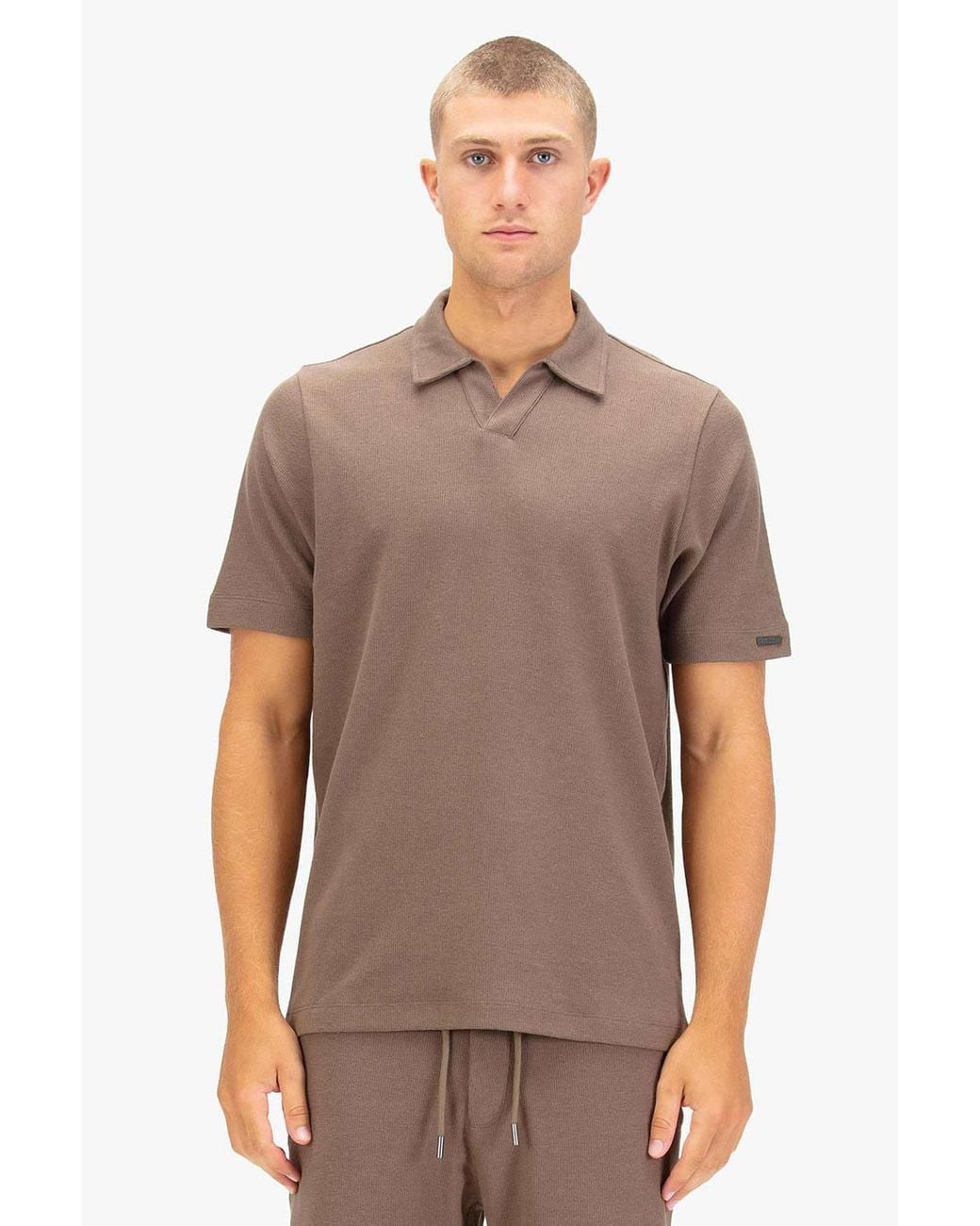 Luke 1977 Brown Masaya Polo for men