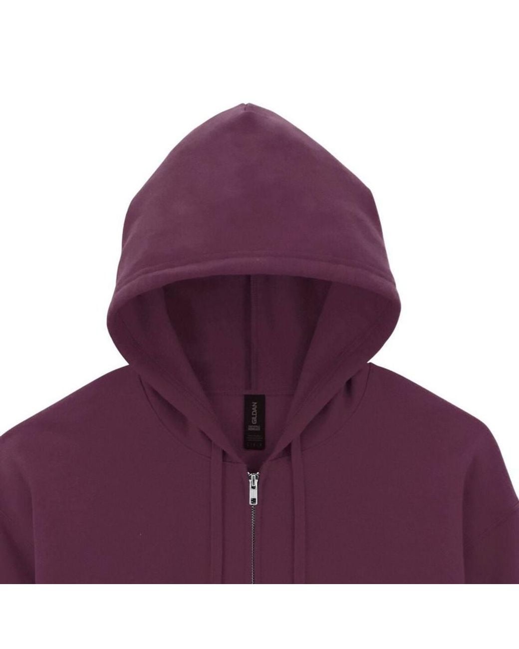 Gildan Purple Softstyle Midweight Full Zip Hoodie for men