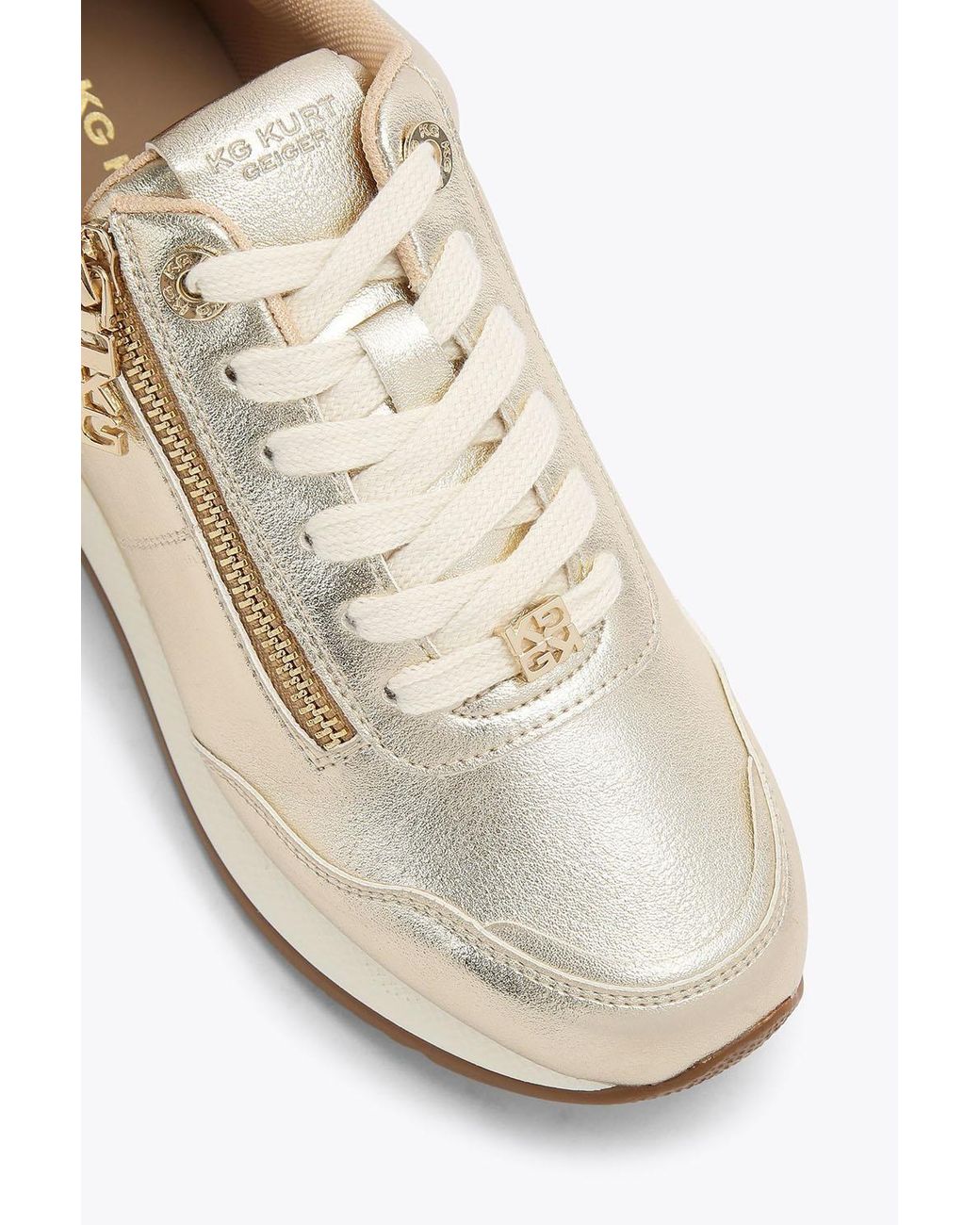 KG by Kurt Geiger White 'Lina2' Trainers