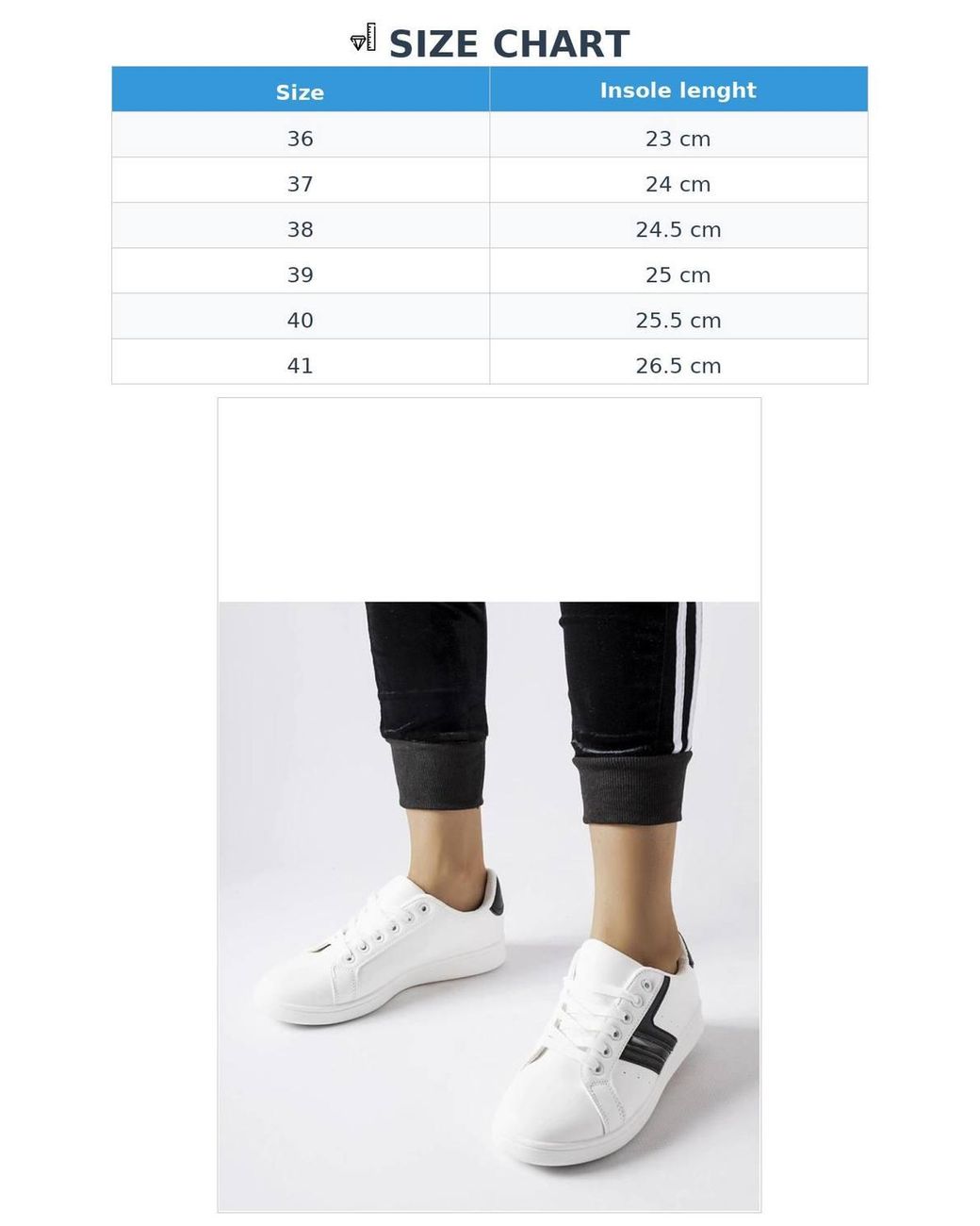 Love Lace Black Sport Sneakers With Inserts Ergonomic Comfort Shoes