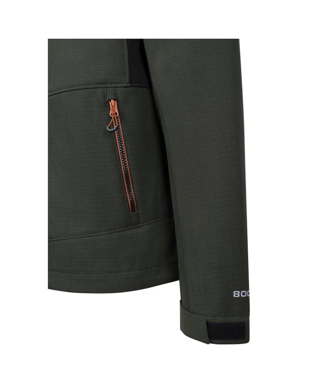 Trespass Green Dante Soft Shell Jacket for men