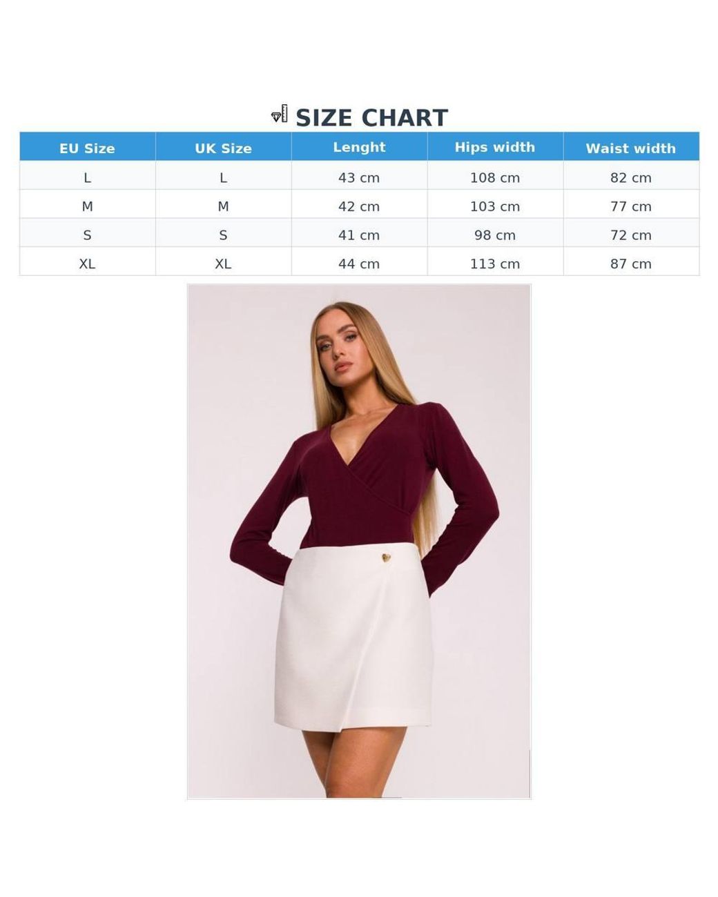 Love Lace Red Viscose Asymmetric A-Line Skirt With Zip