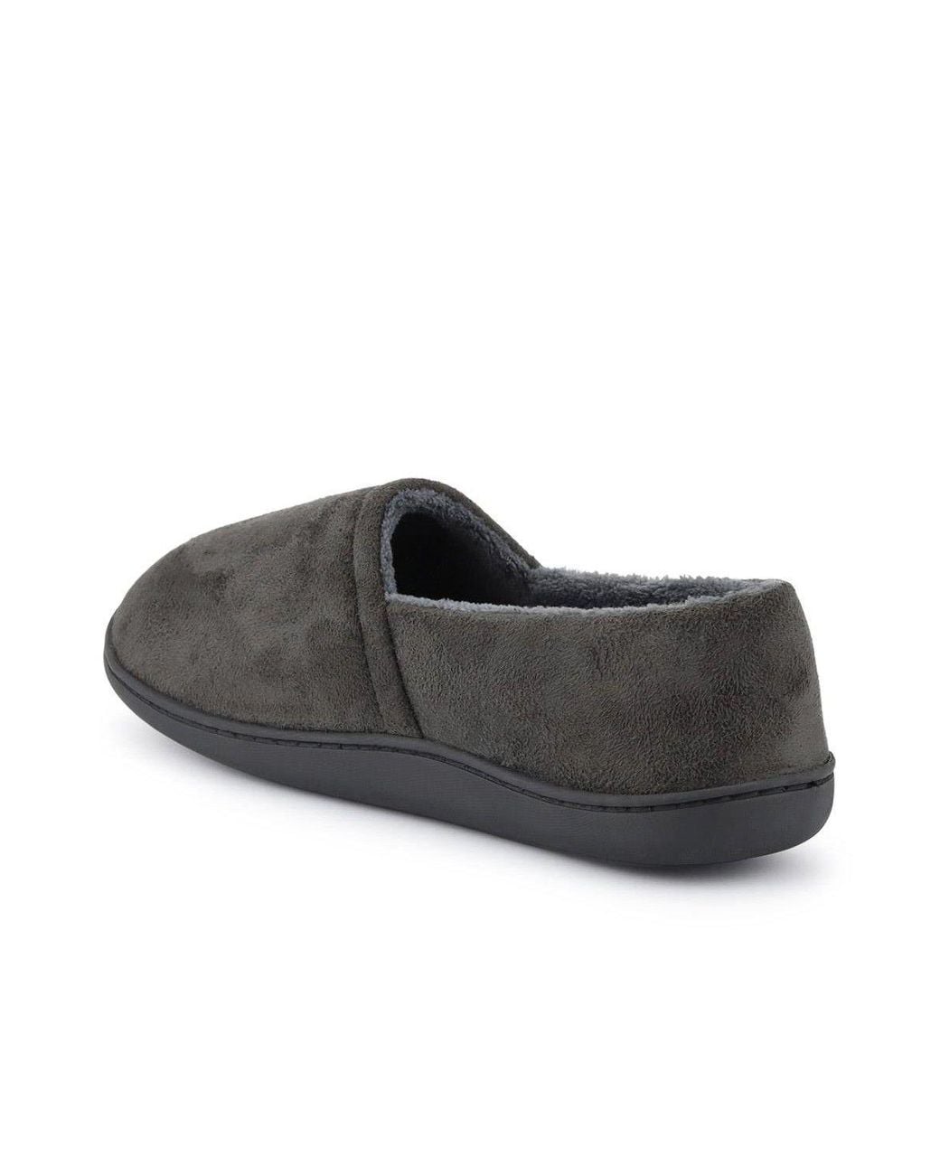 Pavers Gray Warm Full Slippers for men