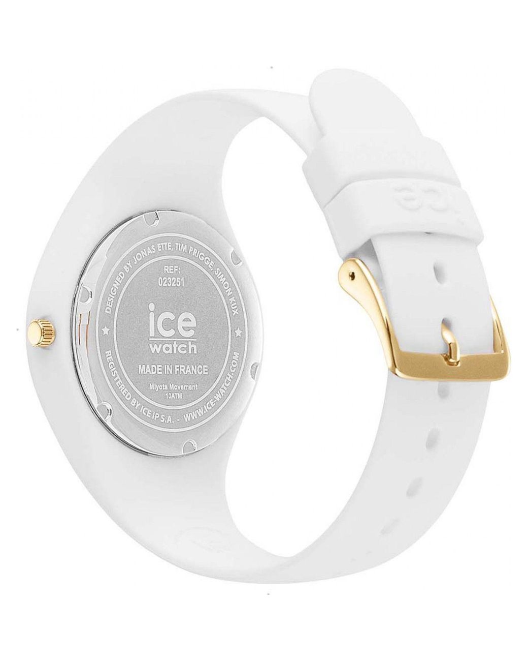 Ice-watch White 023251 Ice Cocorico 37Mm Quartz Watch