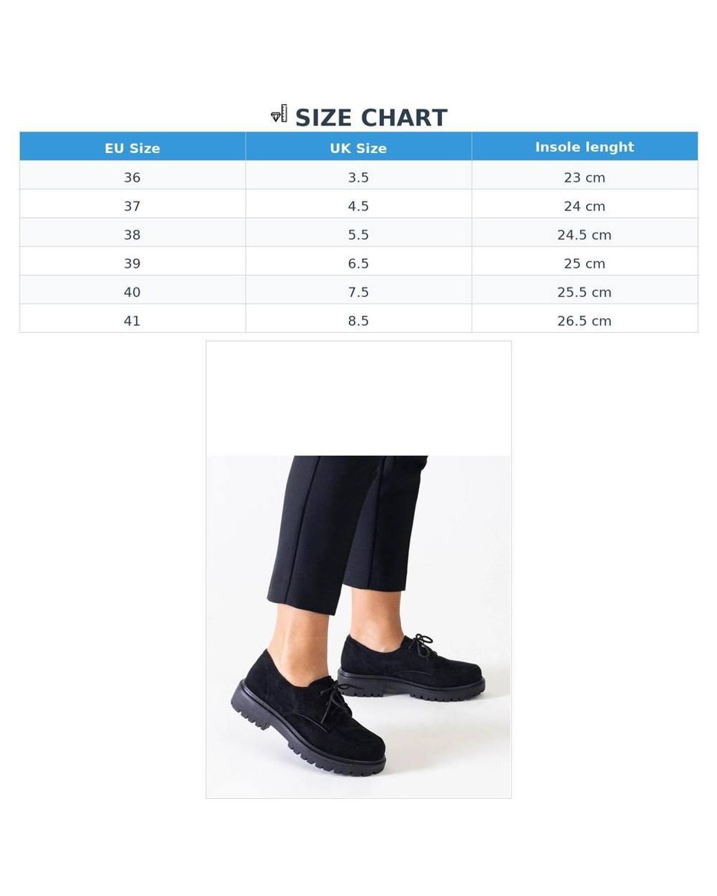 Love Lace Blue Winter Elegant Suede Lace Up Shoes