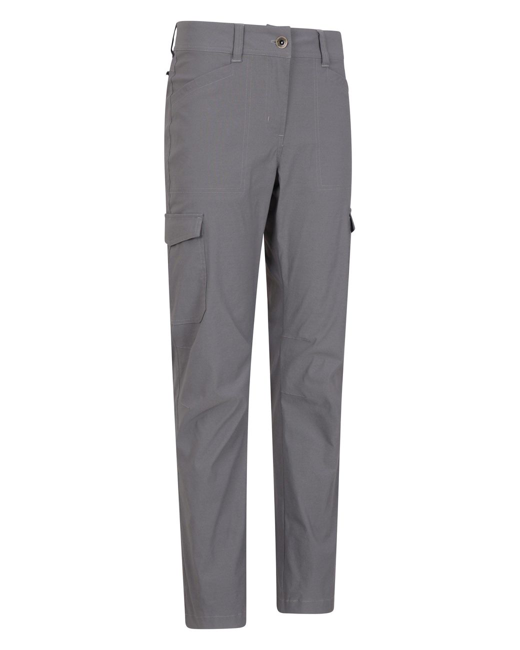 Mountain Warehouse Gray 'Conniston' Stretchy Cargo Trousers Casual Quick Dry Outdoor Pants