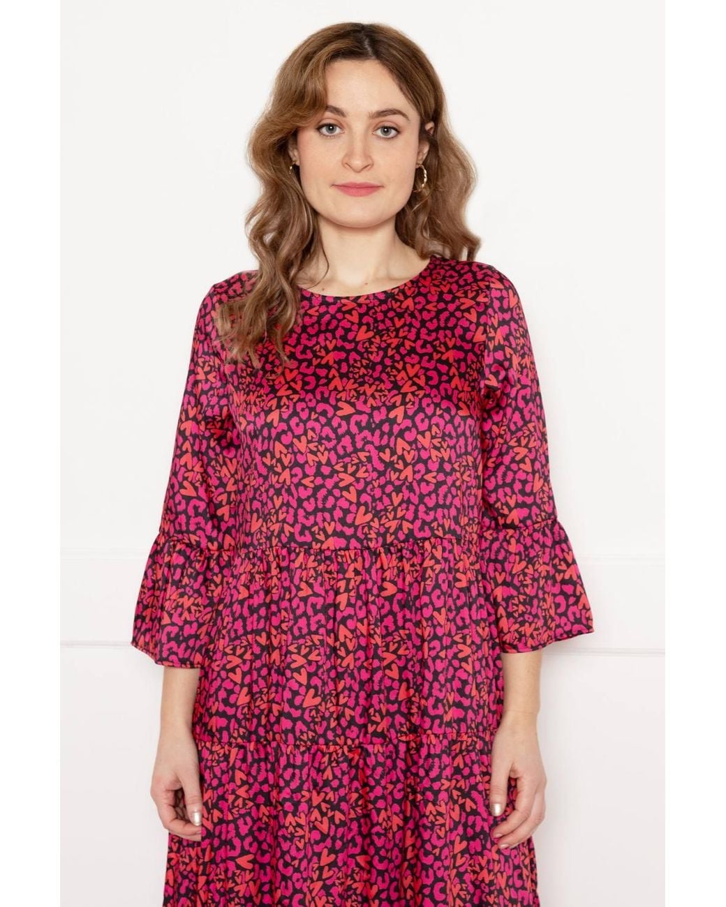 Twisted Wunder Red The Janie Dress
