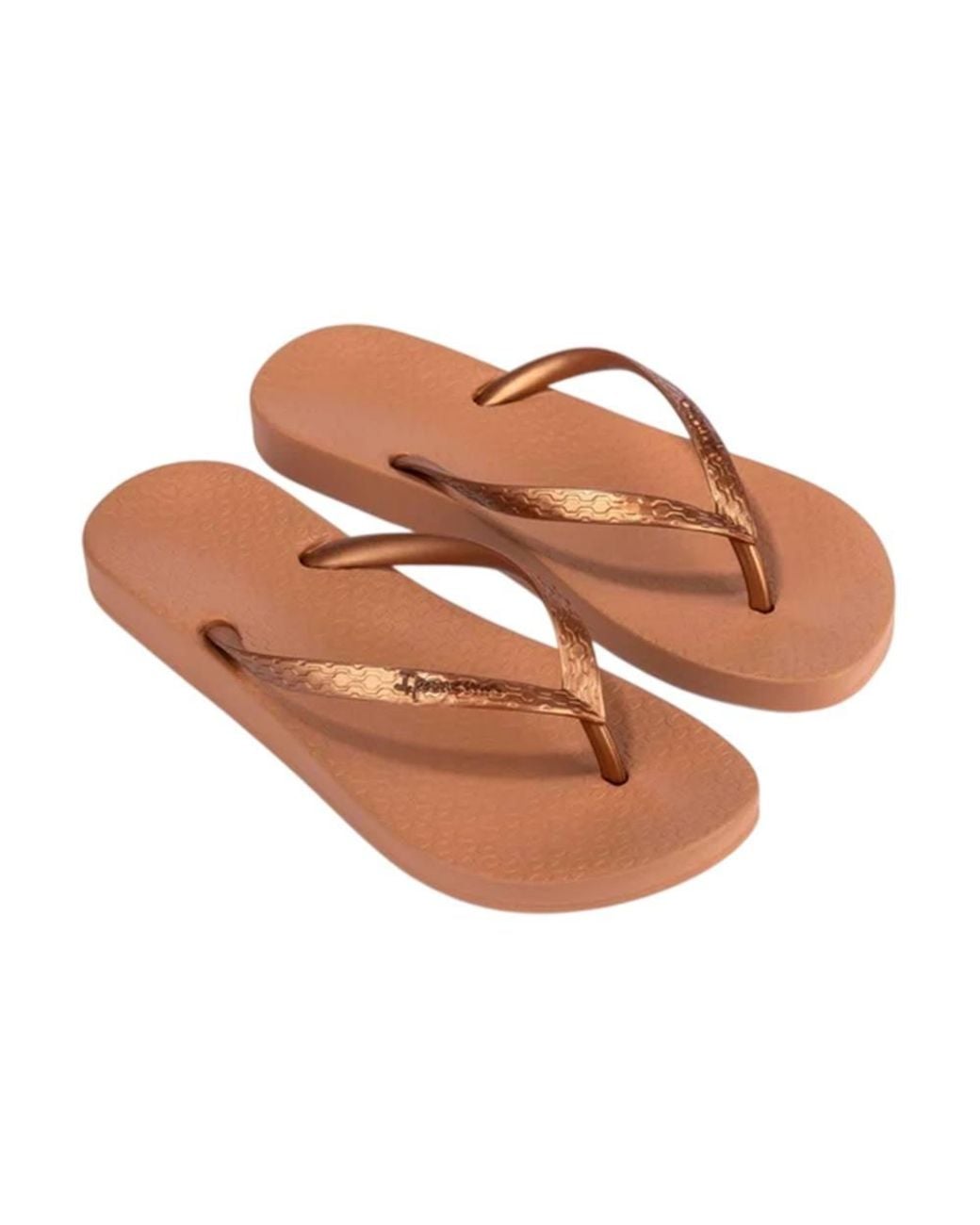 Ipanema Brown Anatomical Moulded Footbed Flat Flip Flops