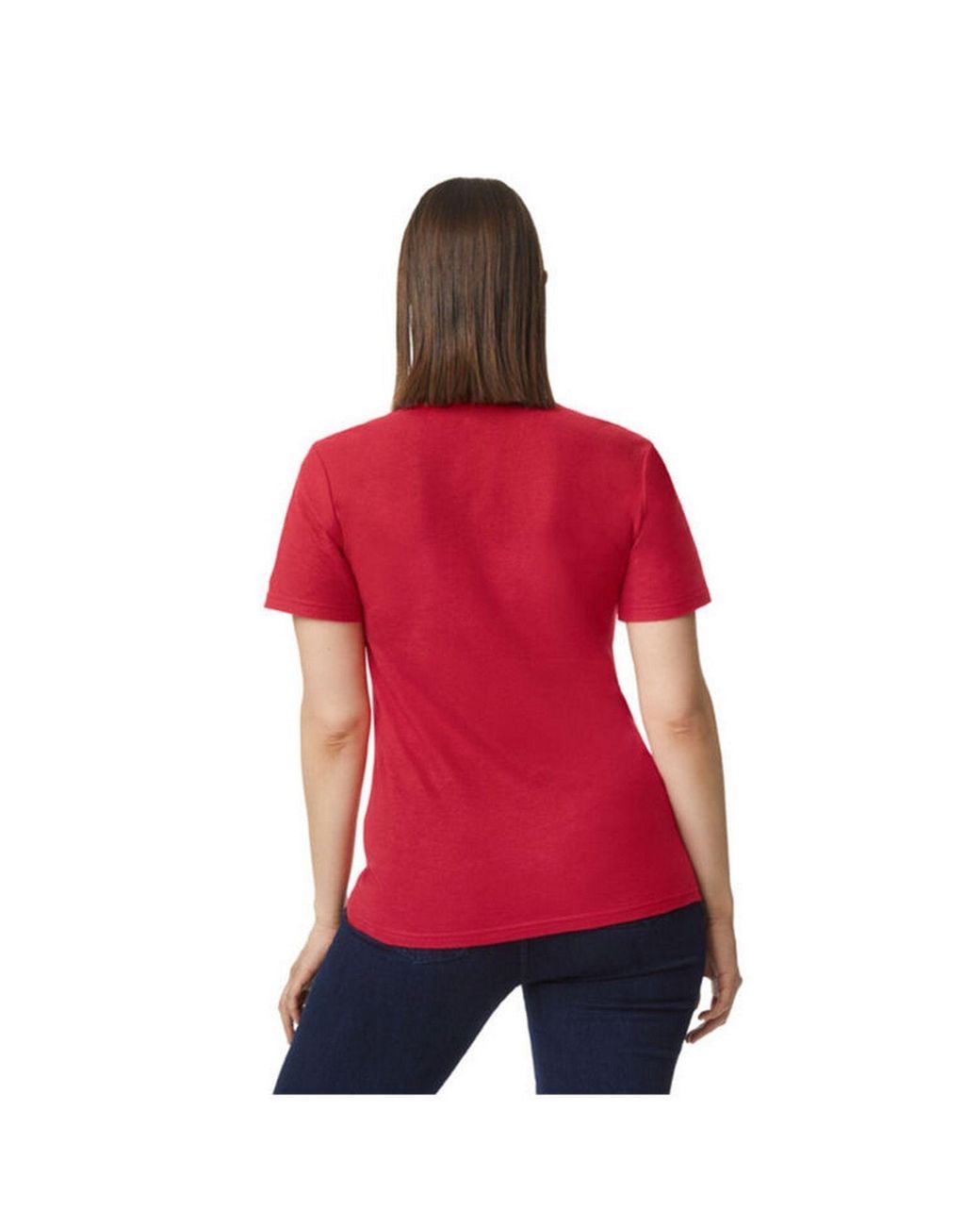Gildan Red Double Piqué Polo Shirt