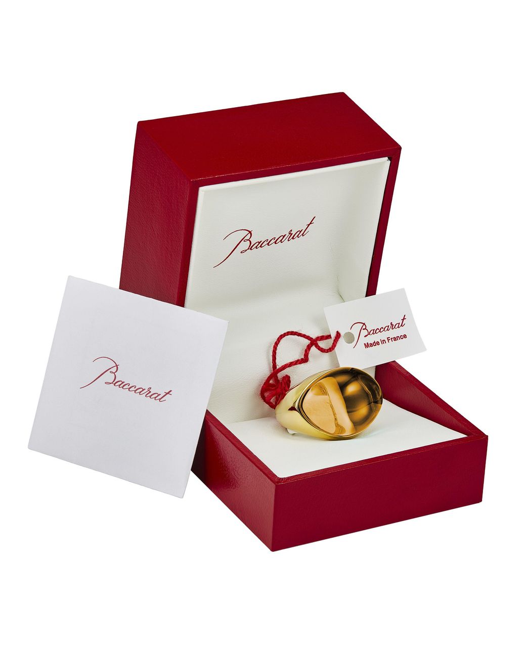 Baccarat Metallic Golden Glow Ring 2805637