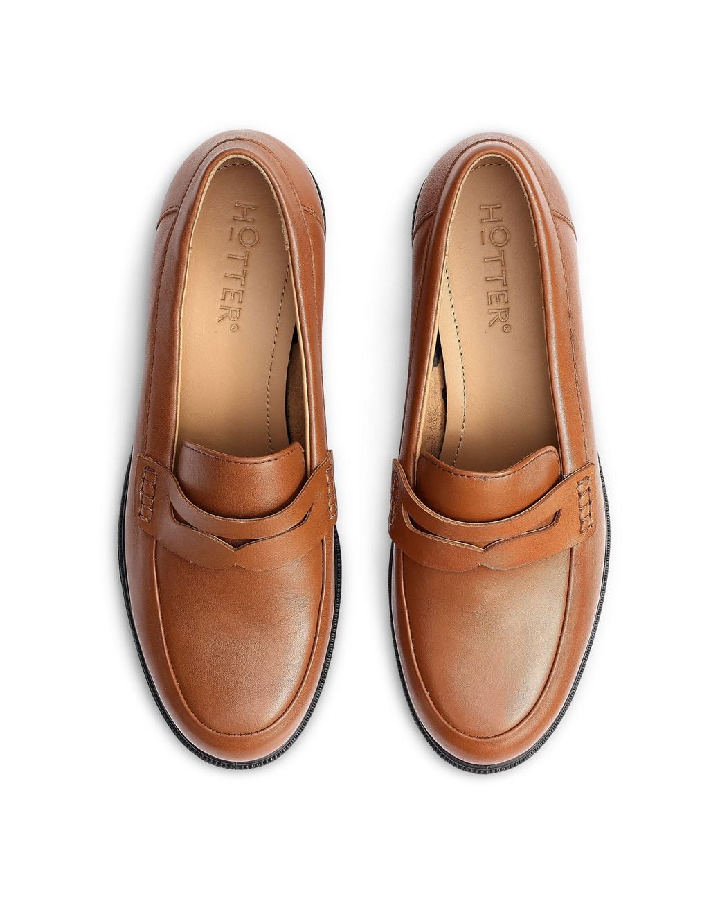 Hotter Brown 'Dorset' Loafers
