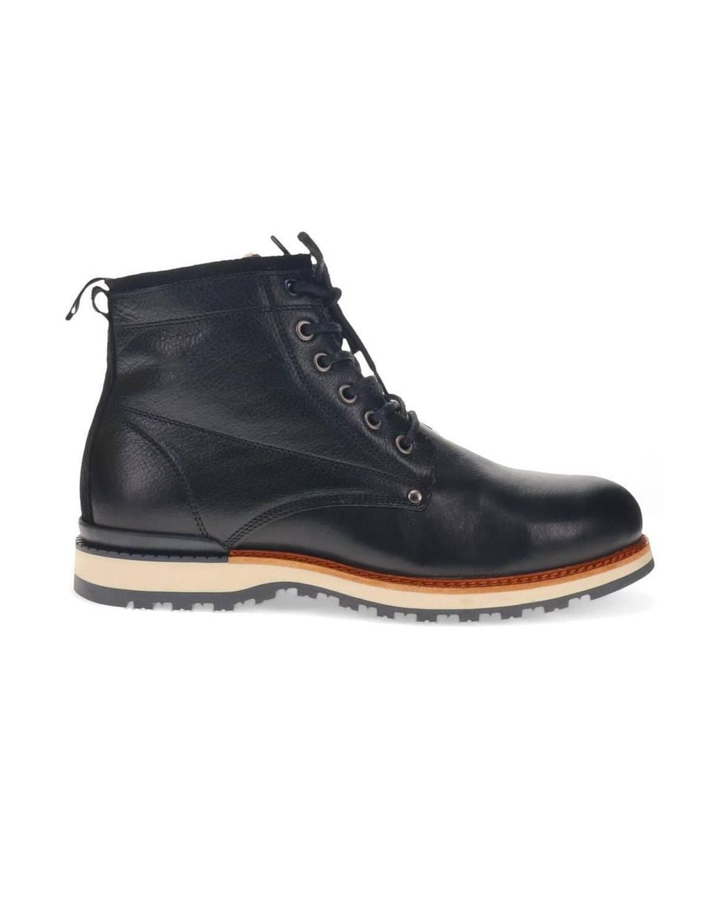 Jones Bootmaker Black Ealing Leather Ankle Boots for men