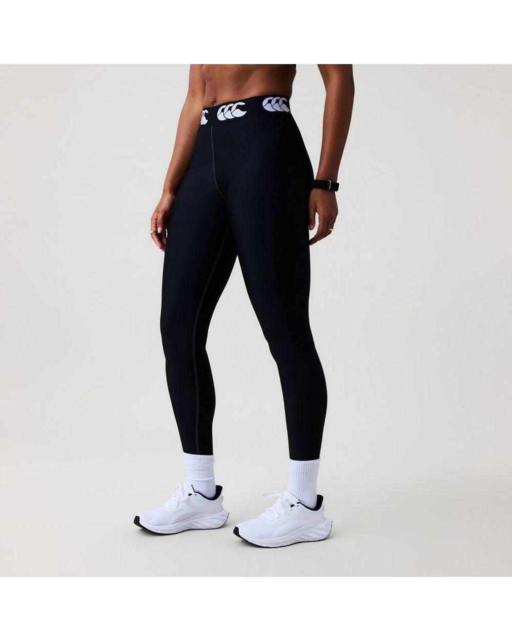 Canterbury Blue Logo Leggings