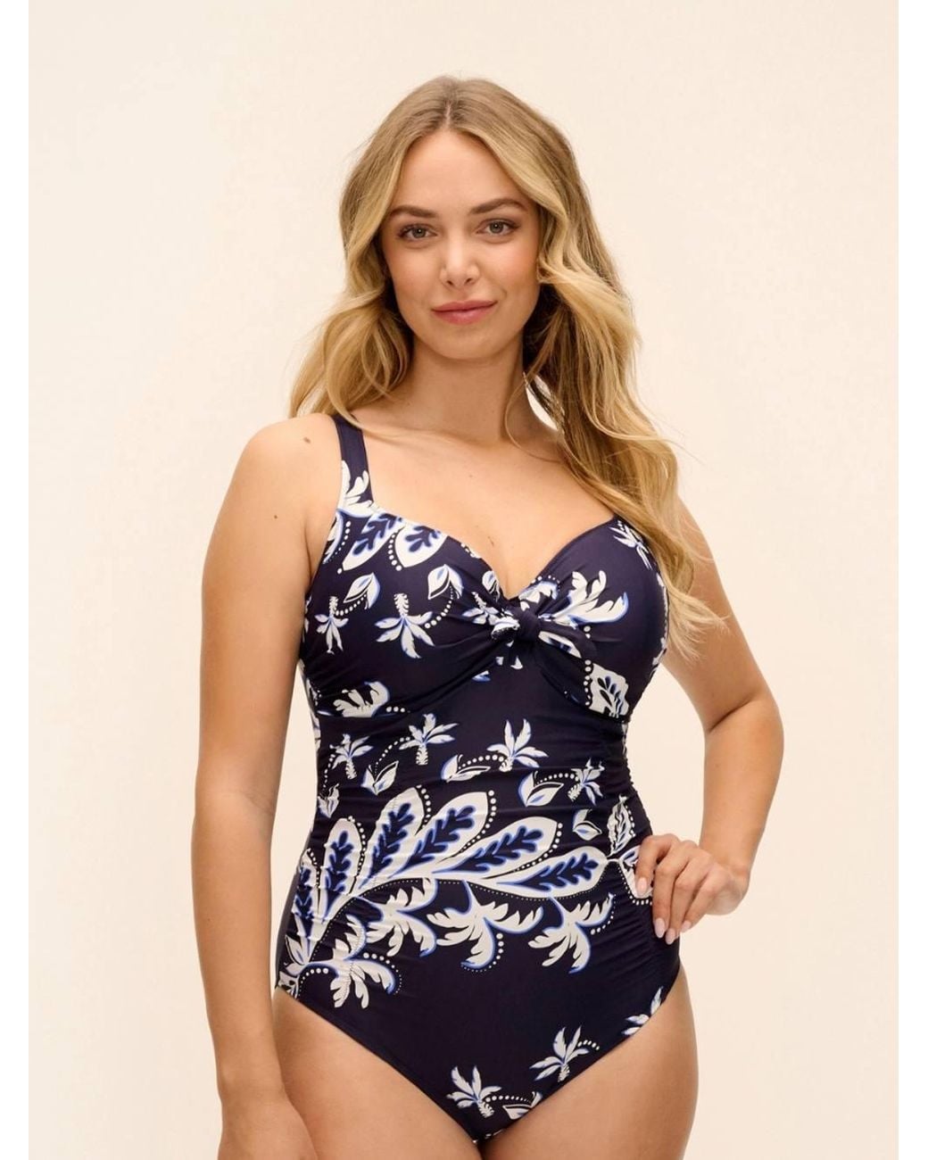 Fantasie Blue Playa Azul Tie Front Swimsuit