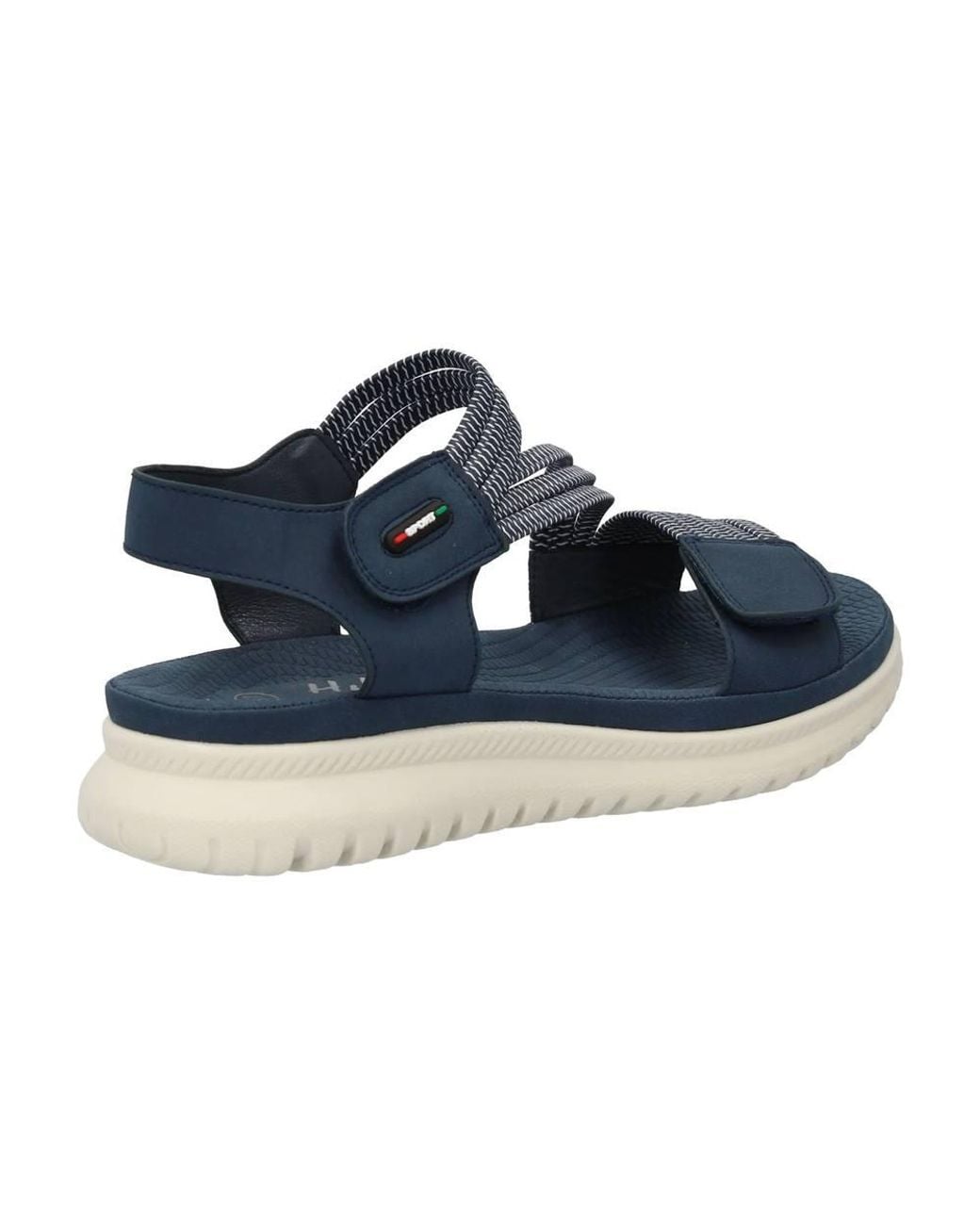 Cipriata Blue Eletta Crossover Strap Sandals