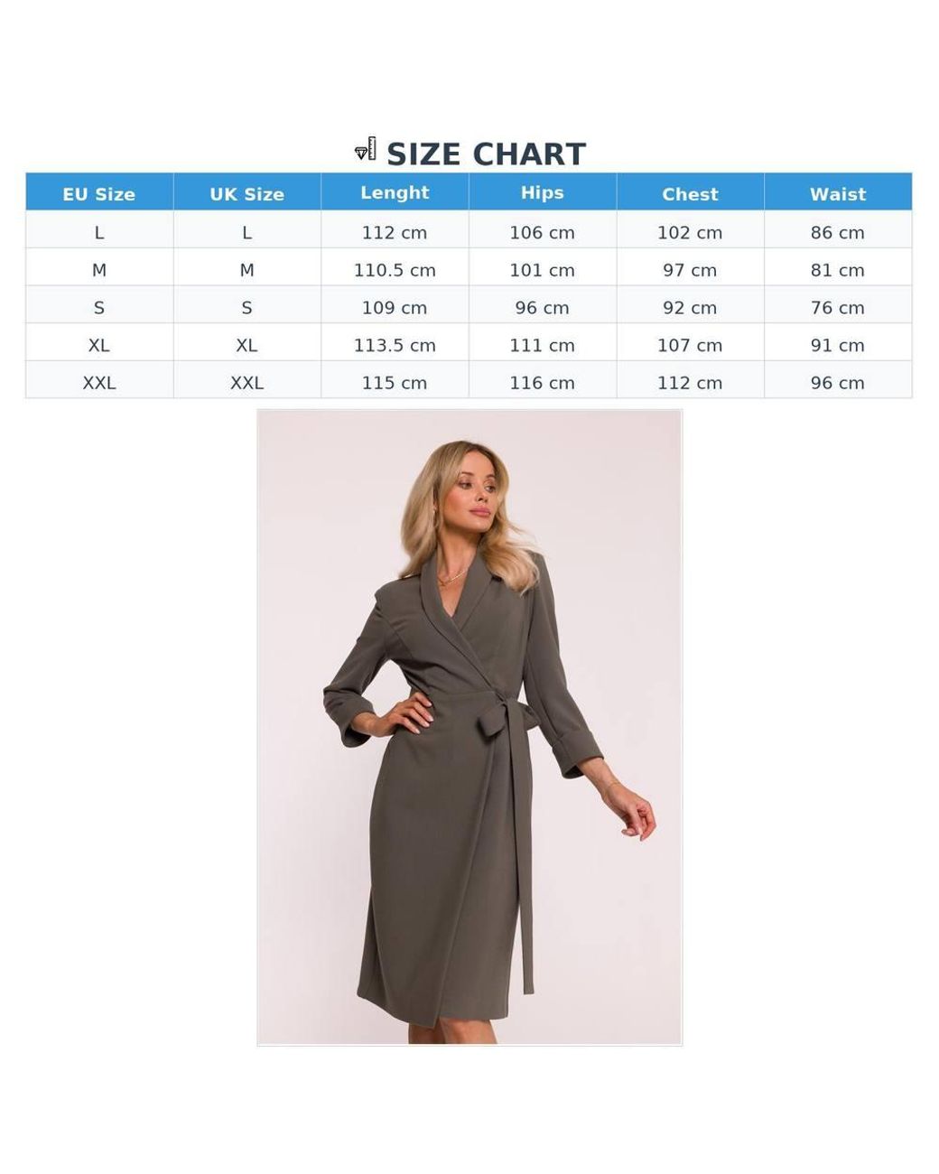 Love Lace Green Viscose Wrap Long Sleeve Midi Dress