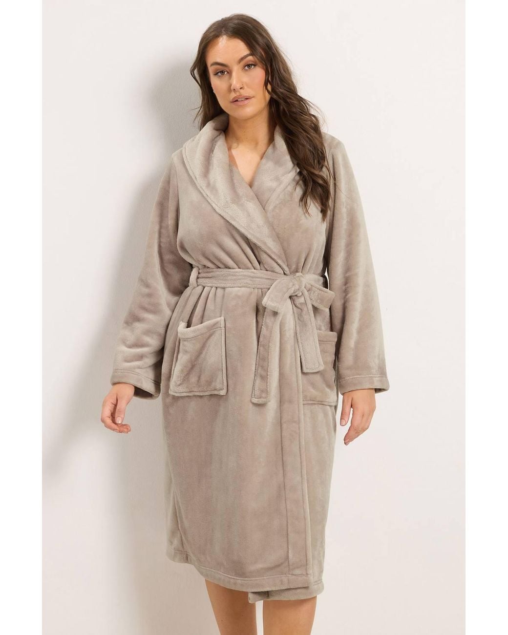 Yours Natural Luxe Dressing Gown