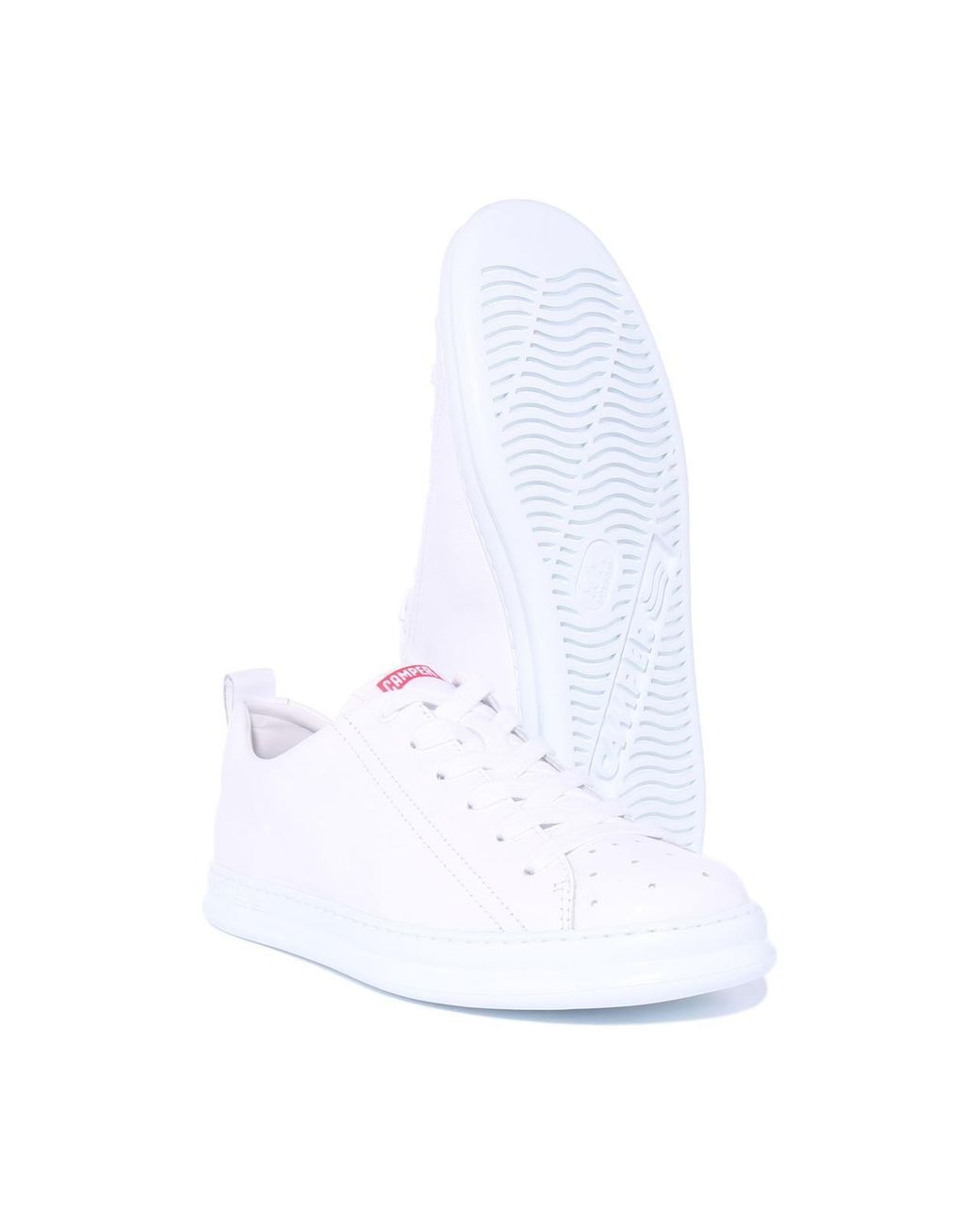 Camper White 'Runner Four' Leather Shoes for men