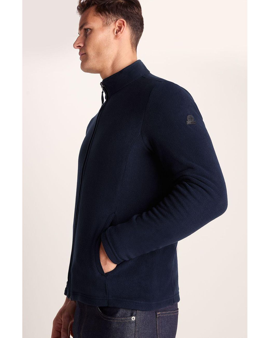 TOG24 Blue 'Revive' Fleece Jacket for men