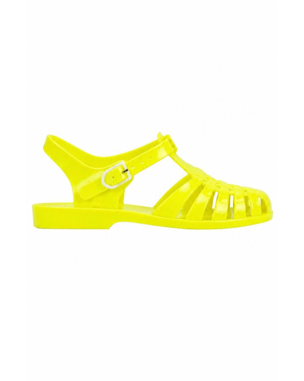 Spot on Yellow Classic Fisherman Jelly Sandals