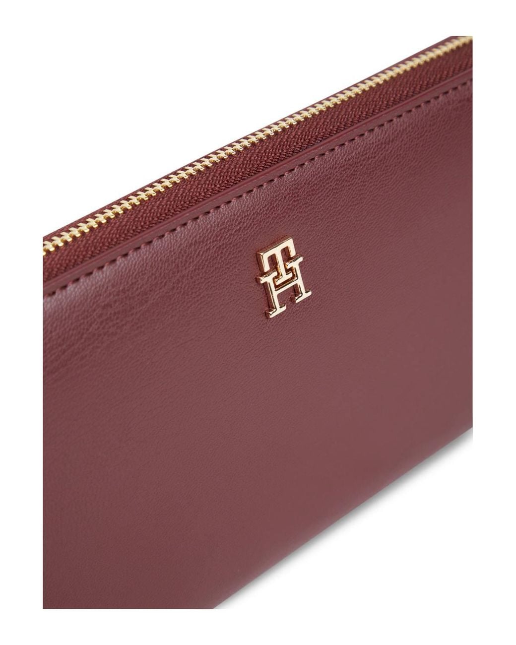 Tommy Hilfiger Purple Icon Large Oxblood