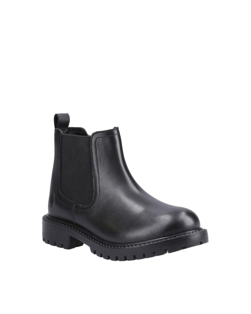 Hush Puppies Black Ariella Chelsea Boot Senior