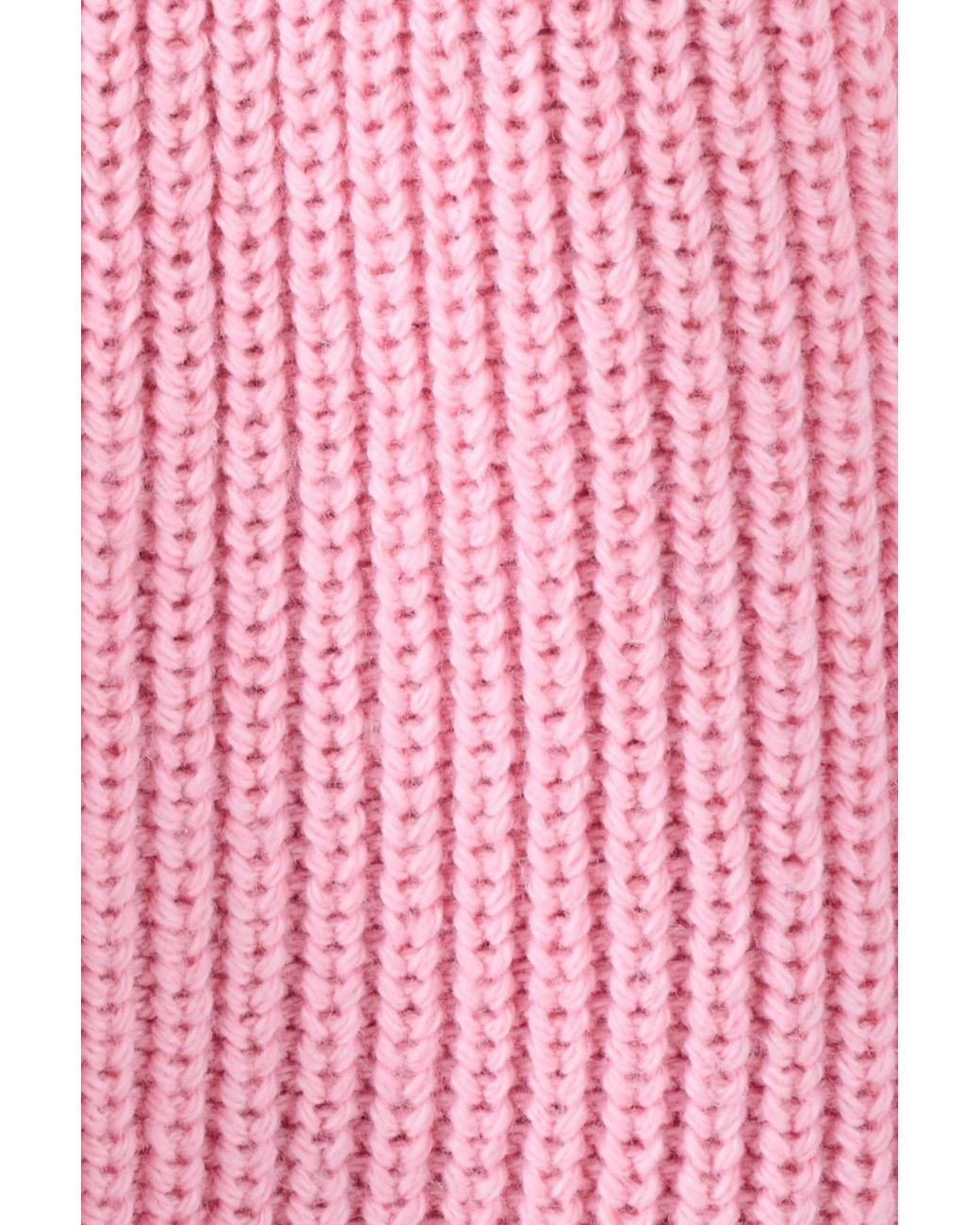 DAMART Pink Lightweight Cotton-Blend Pointelle Yolk Detail Cardigan