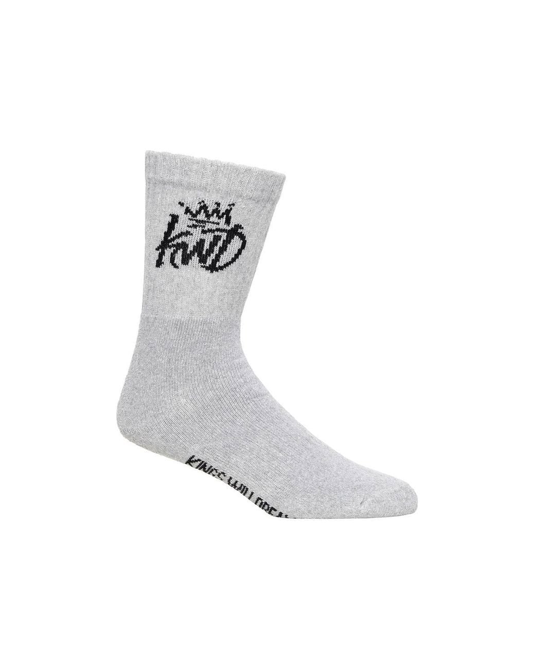 Kings Will Dream Black Simplene Sports Socks 3 Pack for men
