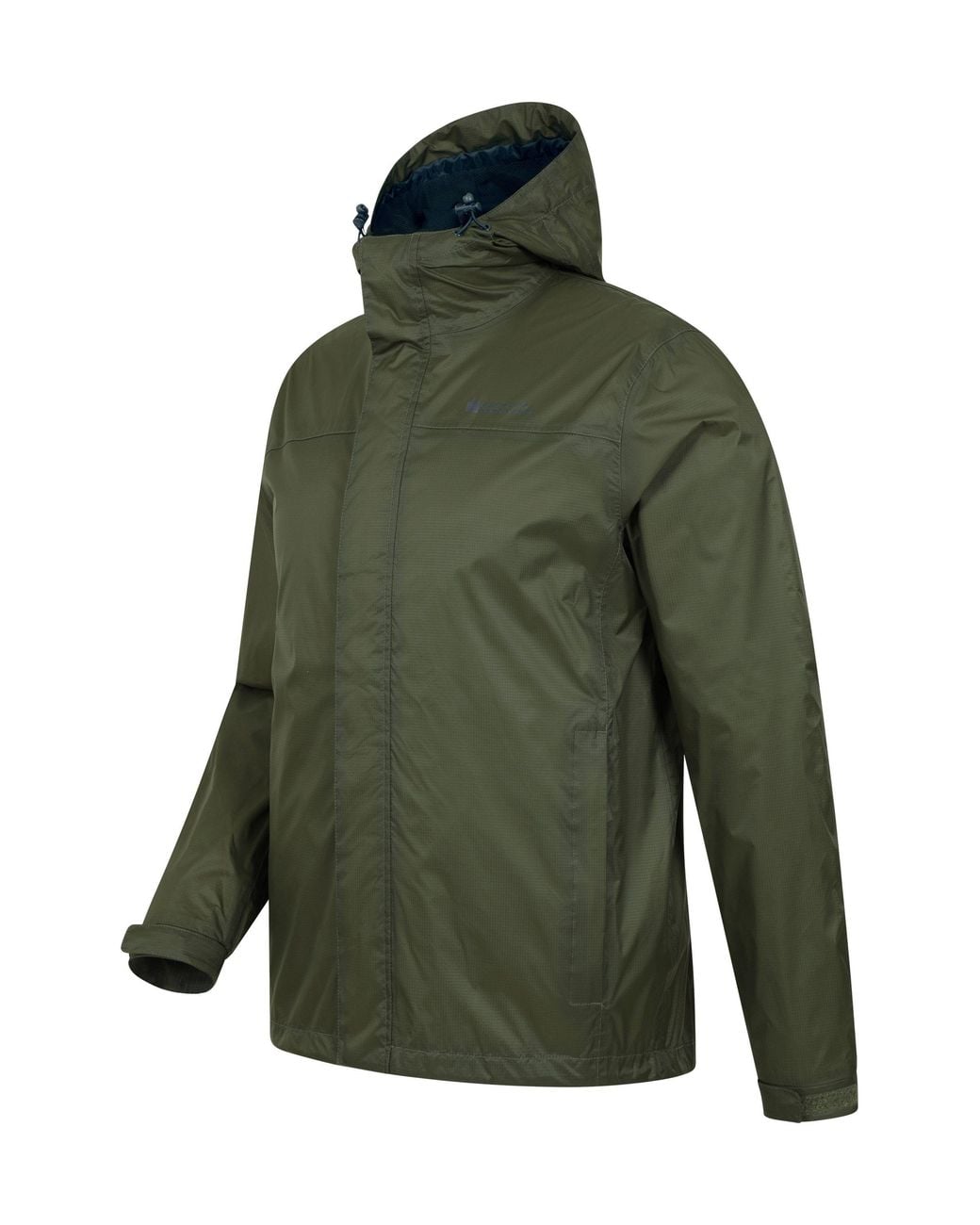 Mountain Warehouse Gray 'Torrent' Waterproof Travelling Rain Jacket 2000Mm for men