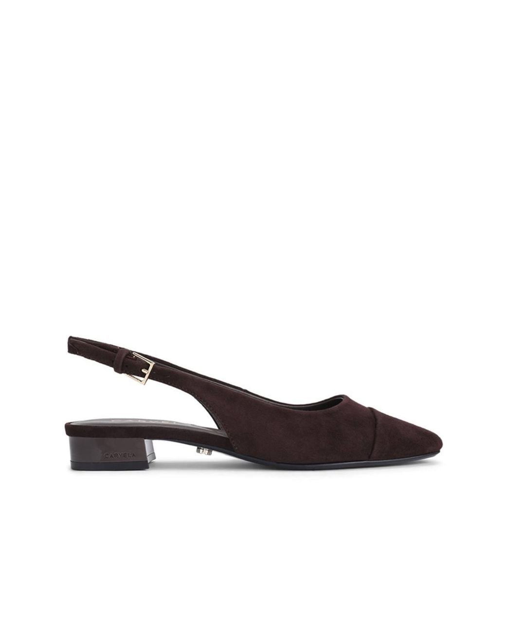 Carvela Kurt Geiger Brown 'Amelia' Suede Flats