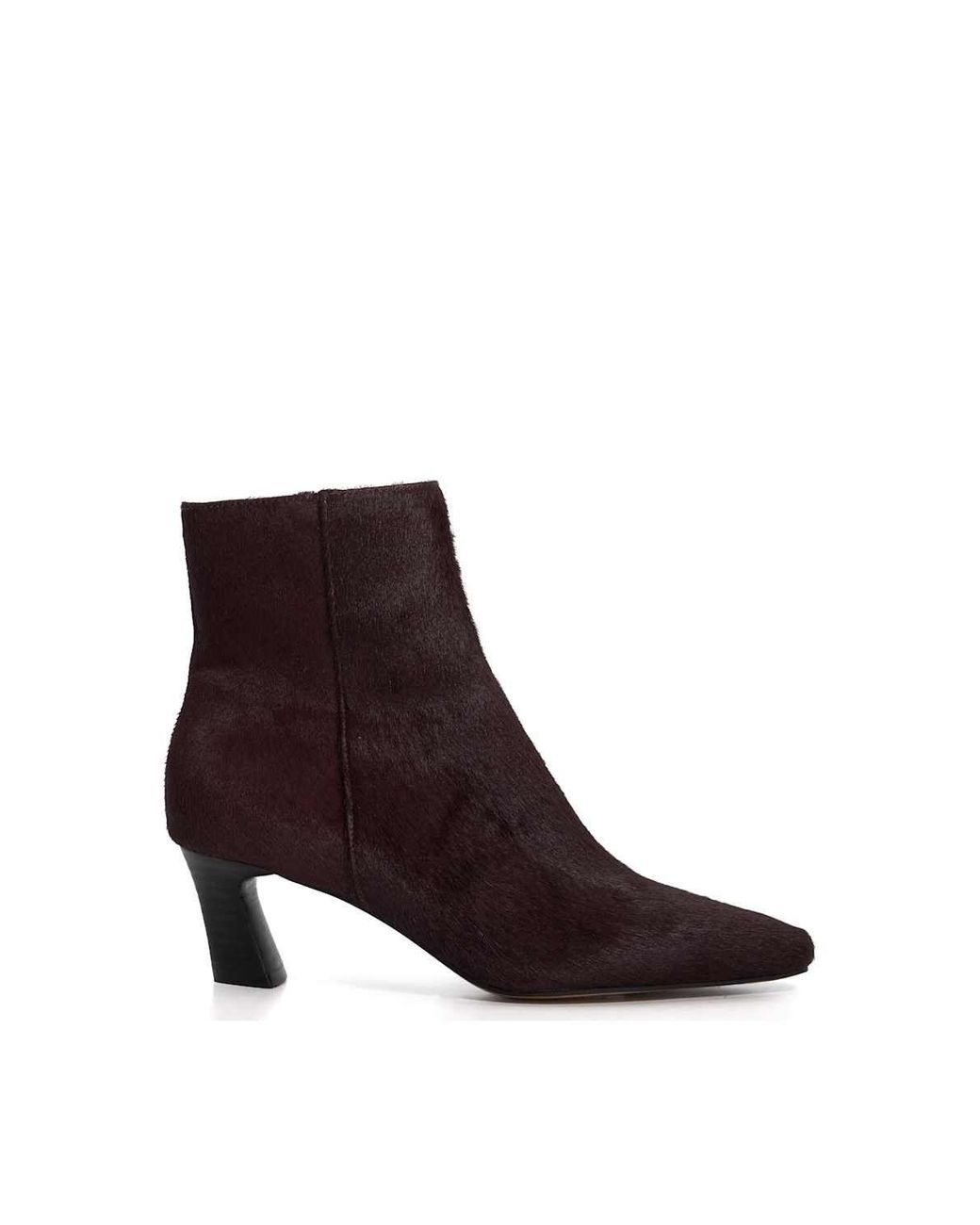 Dune Brown 'Overly' Leather Ankle Boots