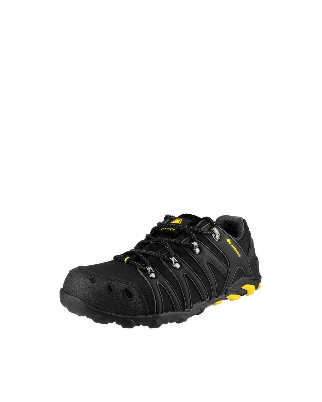 Amblers Black 'Fs23' Safety Trainers