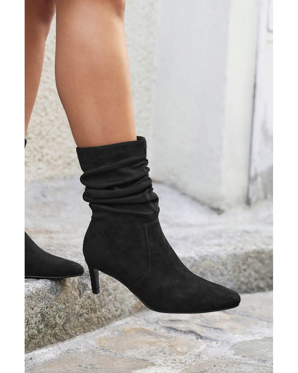 Linzi Black Scandal Ankle Boots