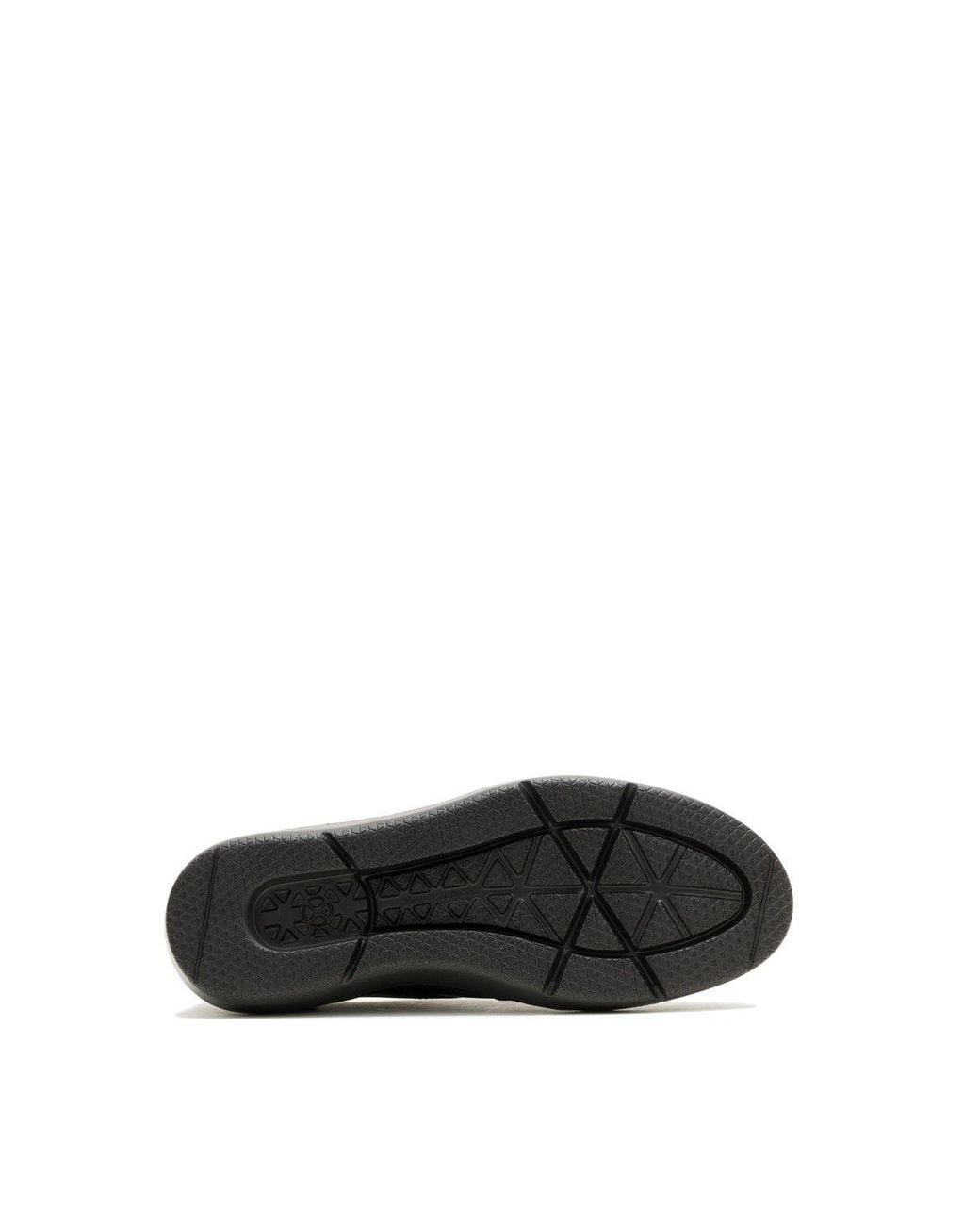 Hush Puppies Black Joy Wingtip Lace Up