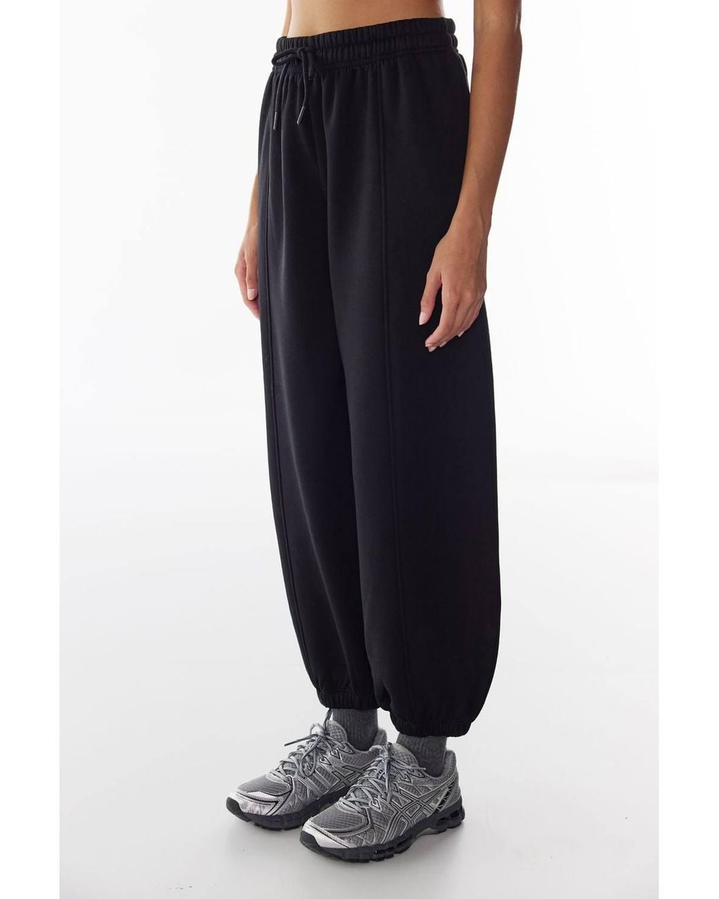 Penti White Stitch Detail Brushed Balloon Cut Sweatpants