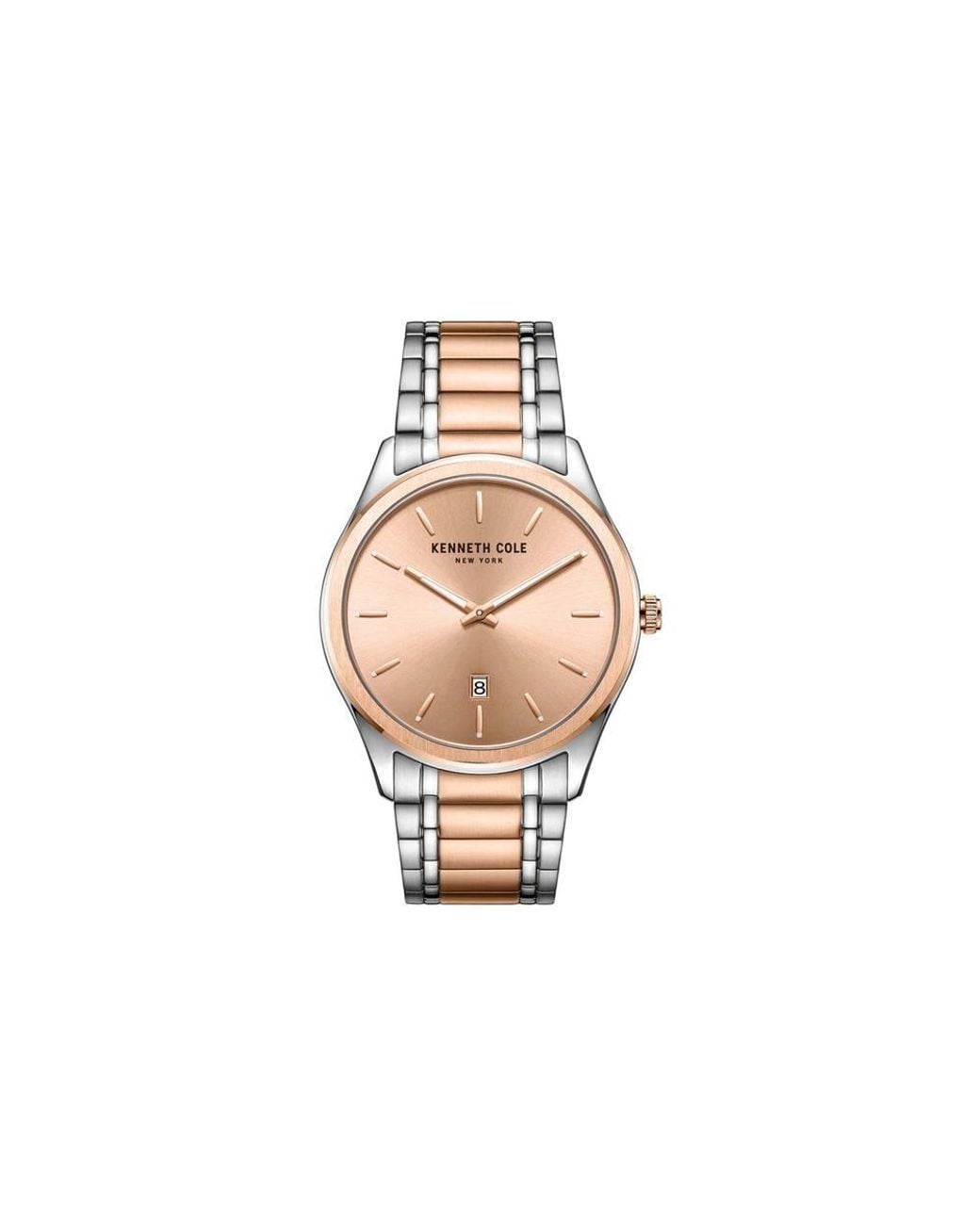 Kenneth Cole Metallic Kc51117003 Classic 41Mm Quartz Watch for men