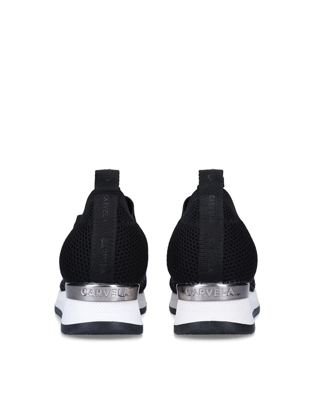 Carvela Kurt Geiger Black 'Janeiro 2' Fabric Trainers