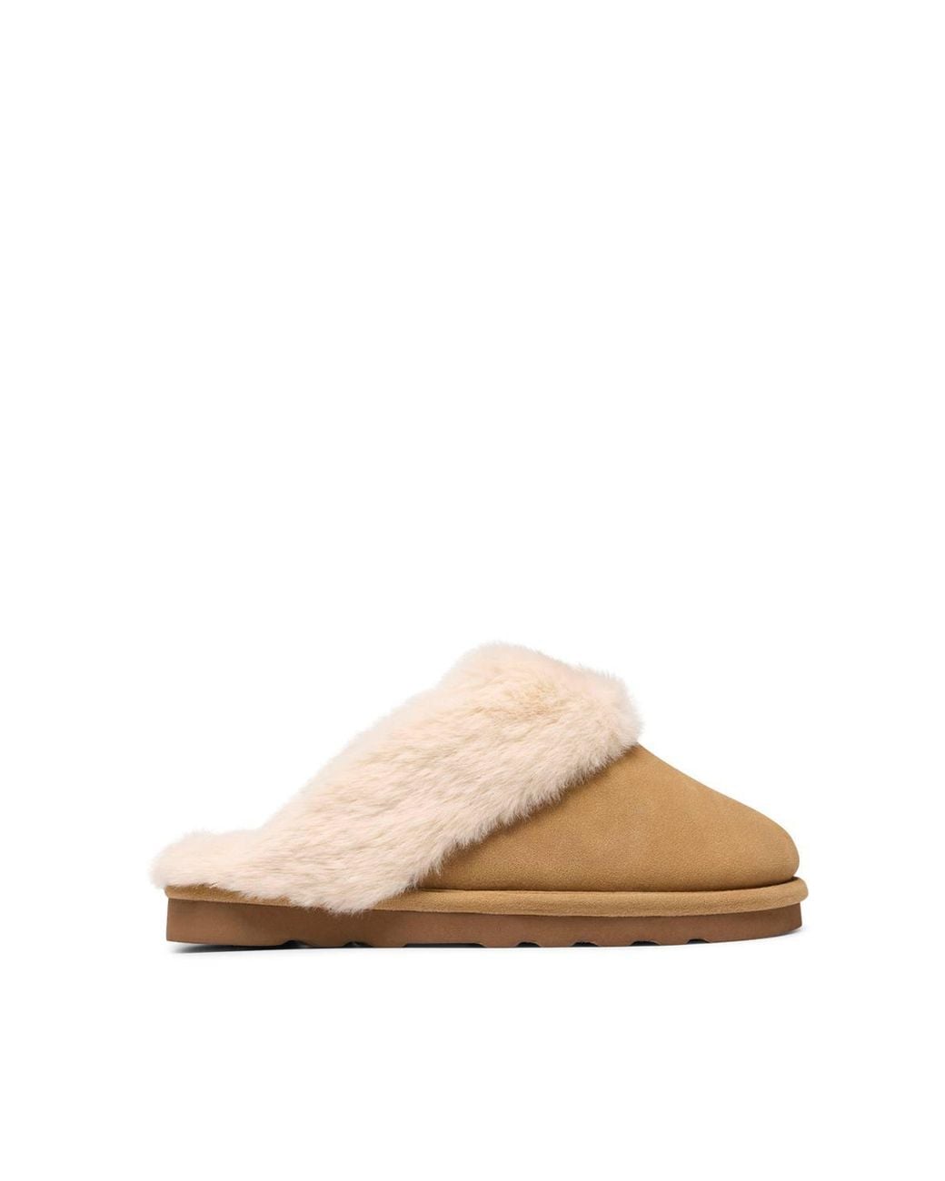 Clarks White Cherie Mule Slippers