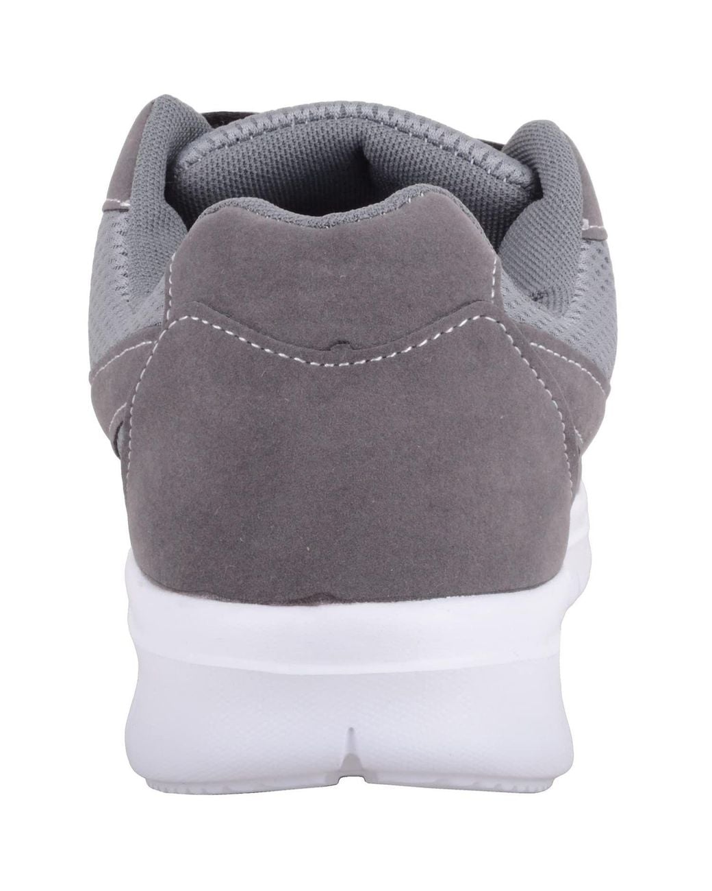 Absolute Footwear Gray Touch & Close Wide Fit Active Wear Exercise Sports Trainers for men