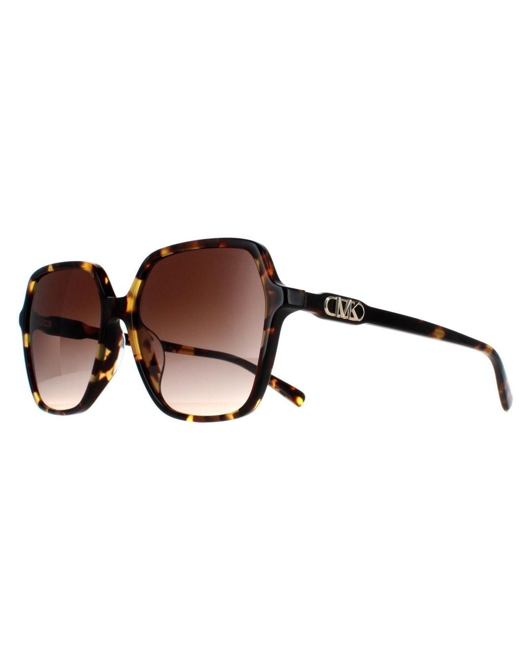 Michael Kors Brown Square Dark Tortoise Gradient Mk2196U Jasper