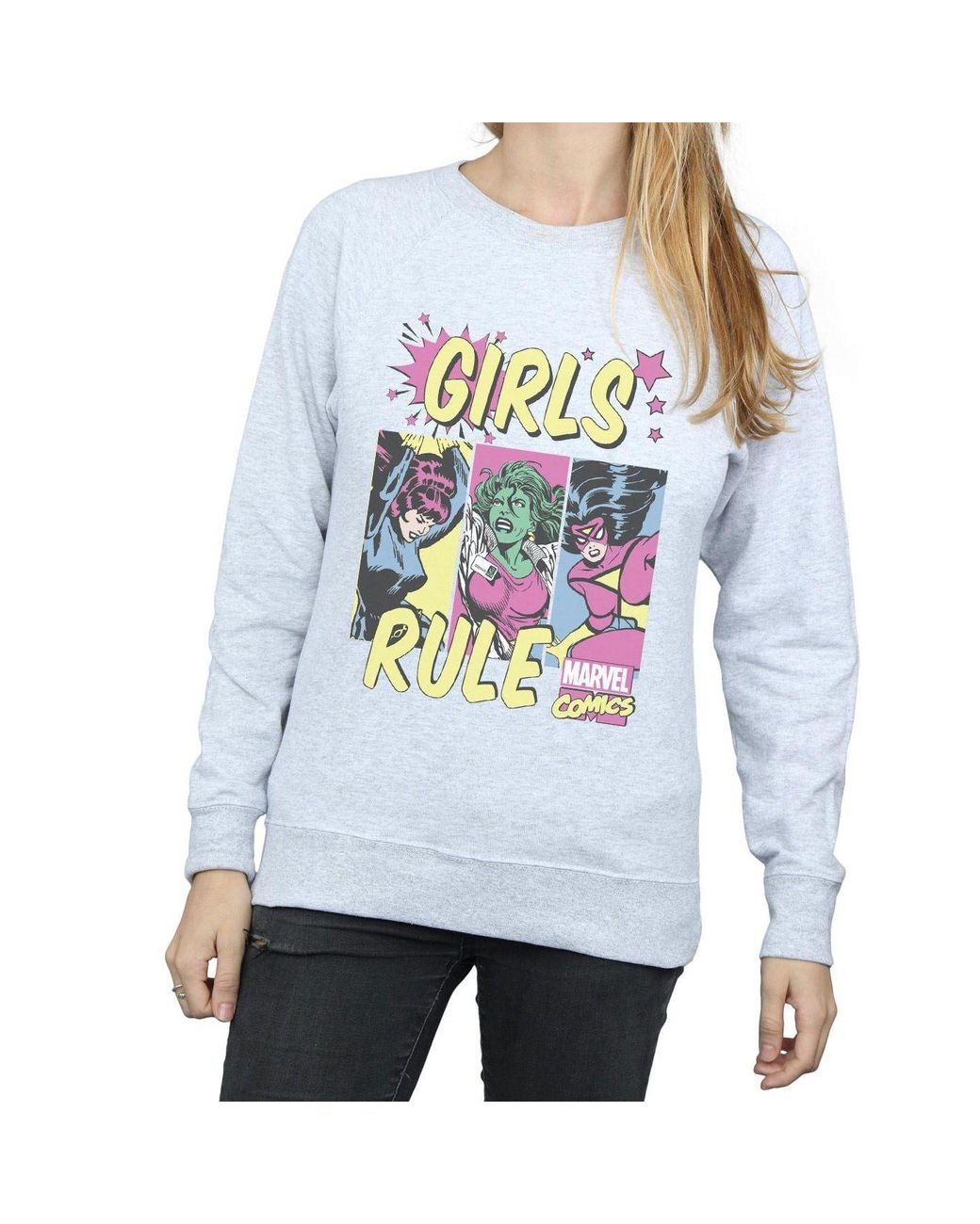 Marvel Comics Blue Rule Sweatshirt