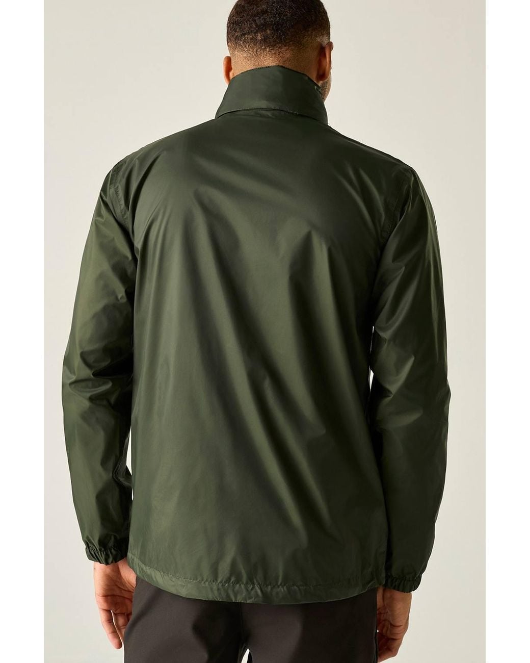 Regatta Green Lyle Iv Waterproof Packaway Jacket for men