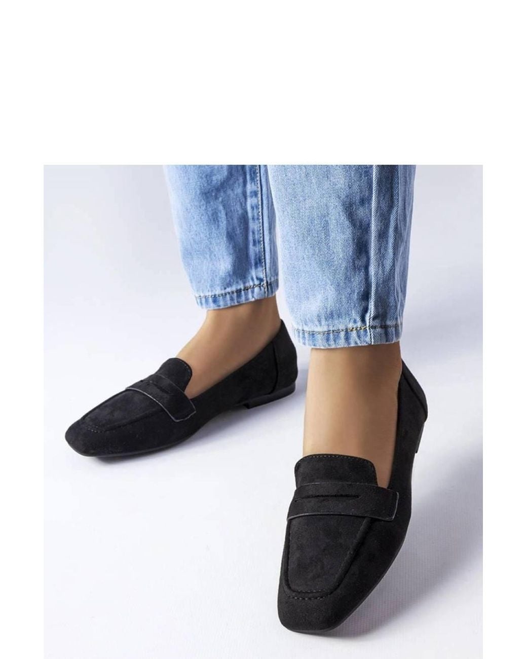 Love Lace Blue Meilleur Faux Suede Slip On Loafers With Sole Summer